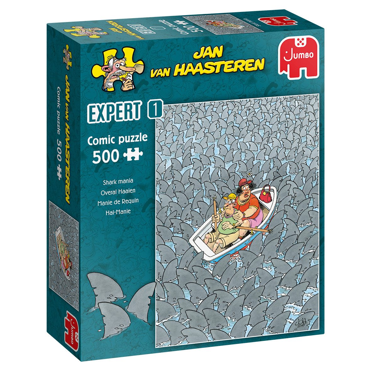 Jan van Haasteren Puzzle Jan van Haasteren Expert 1 Hai-Manie Puzzle, 500 Puzzleteile
