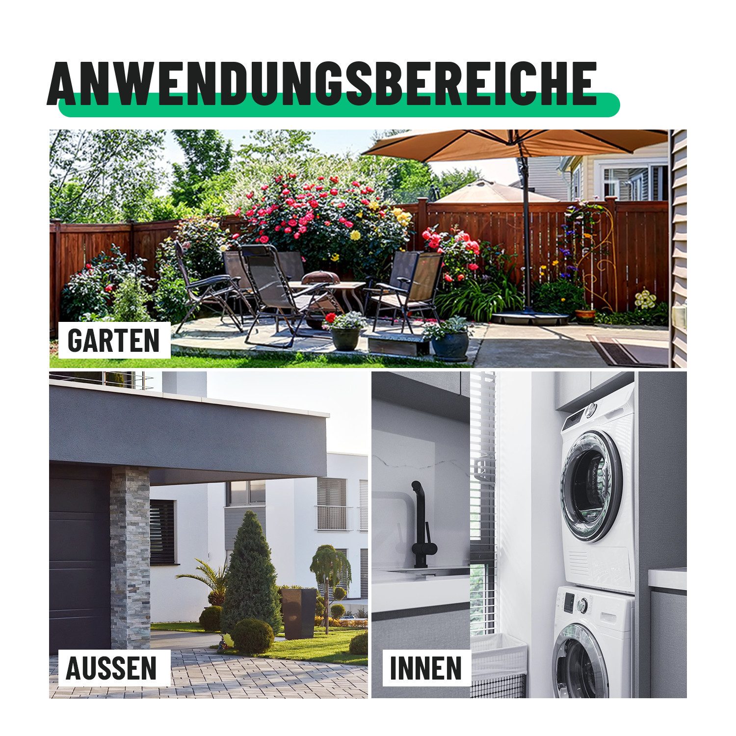 Thumbnail - greate. Lichtschalter 3x Aufputz Wechselschalter für Feuchtraum - 1fach Aufputz Schalter 10A (3-St)