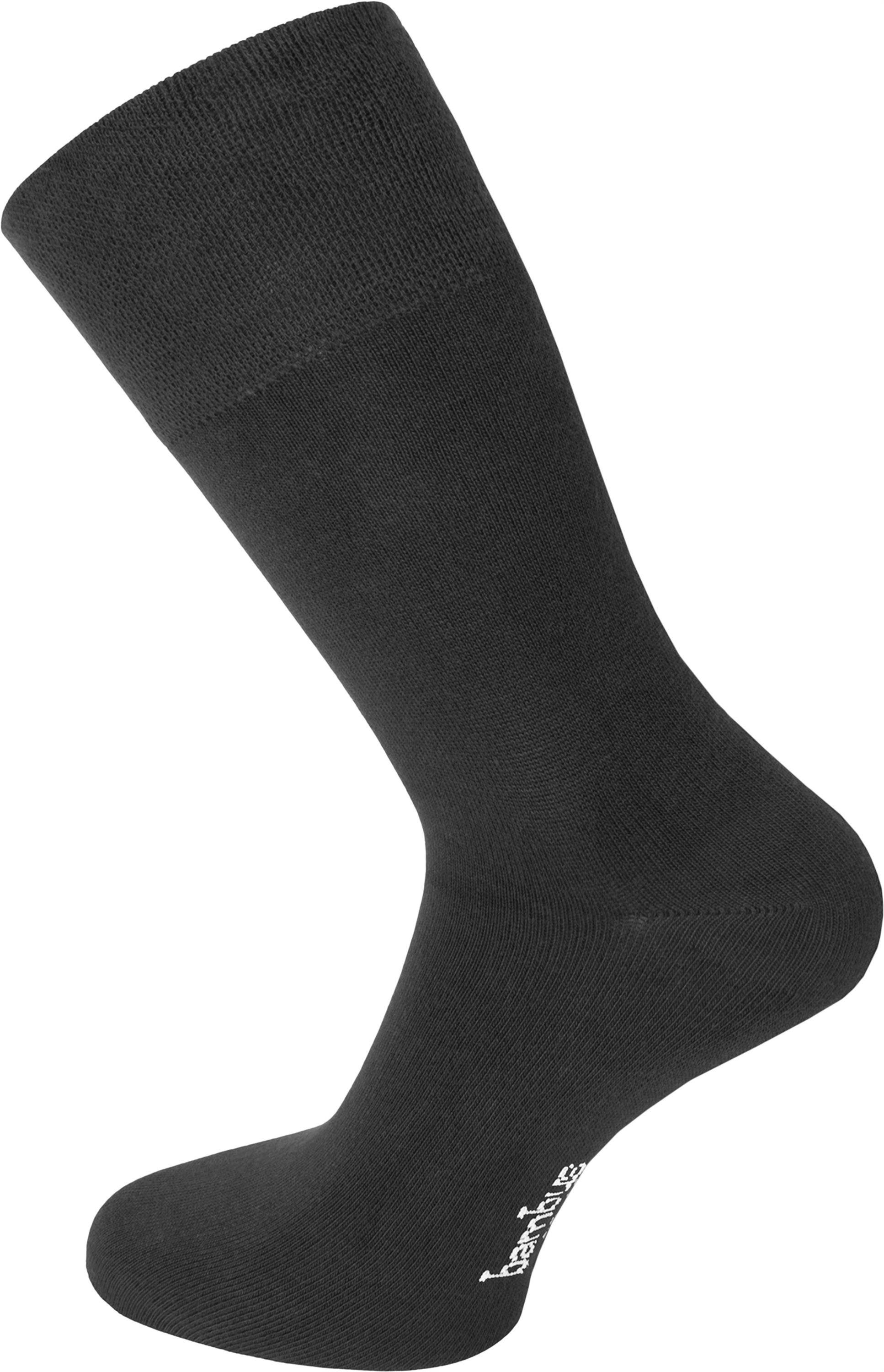 Frotteesohle Basicsocken (6er-Set, 6 Bambus-Gesundheitssocken Viskose 6 durch seidenweich mit normani Paar Paar)