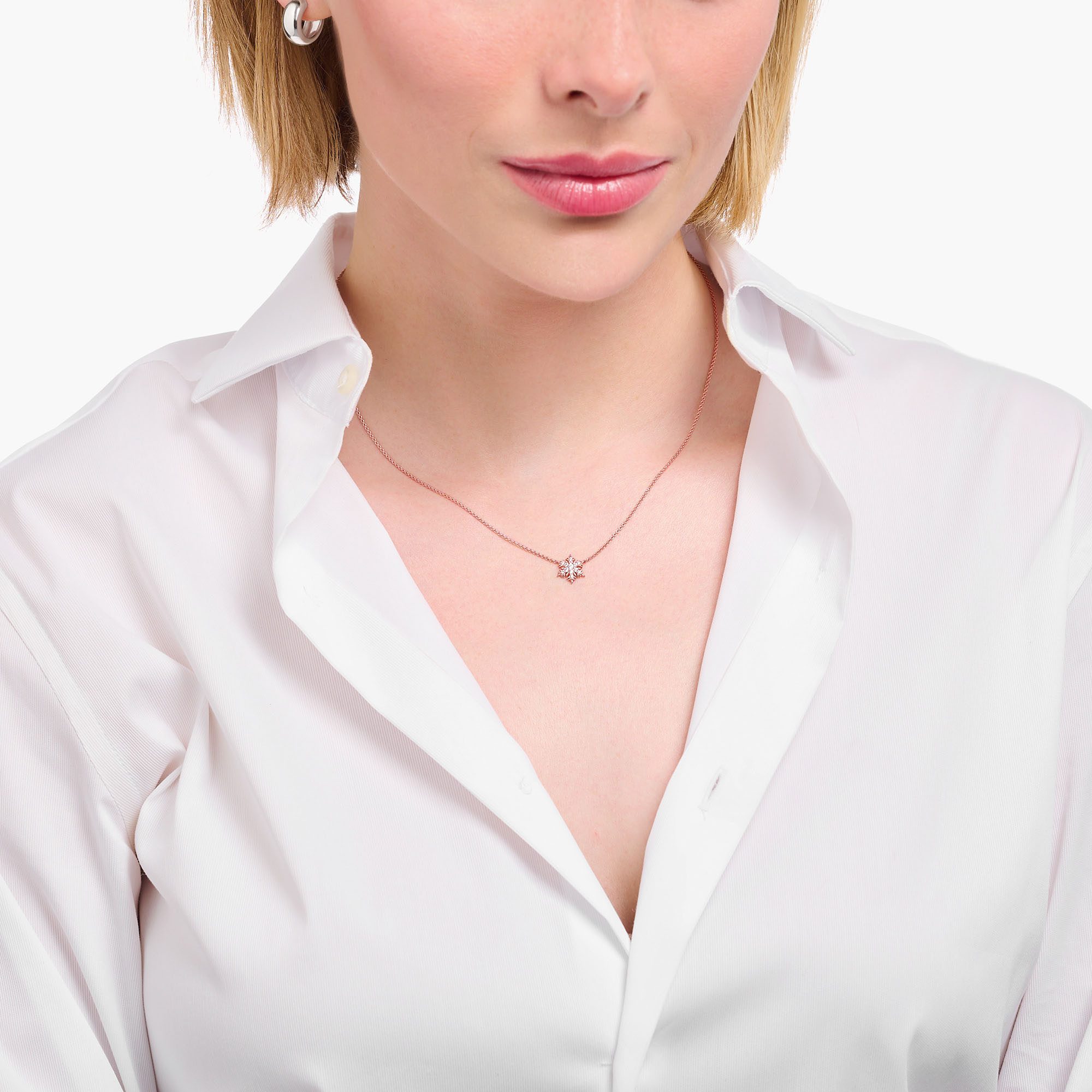 THOMAS SABO Kette mit Anhänger Schmuck ...