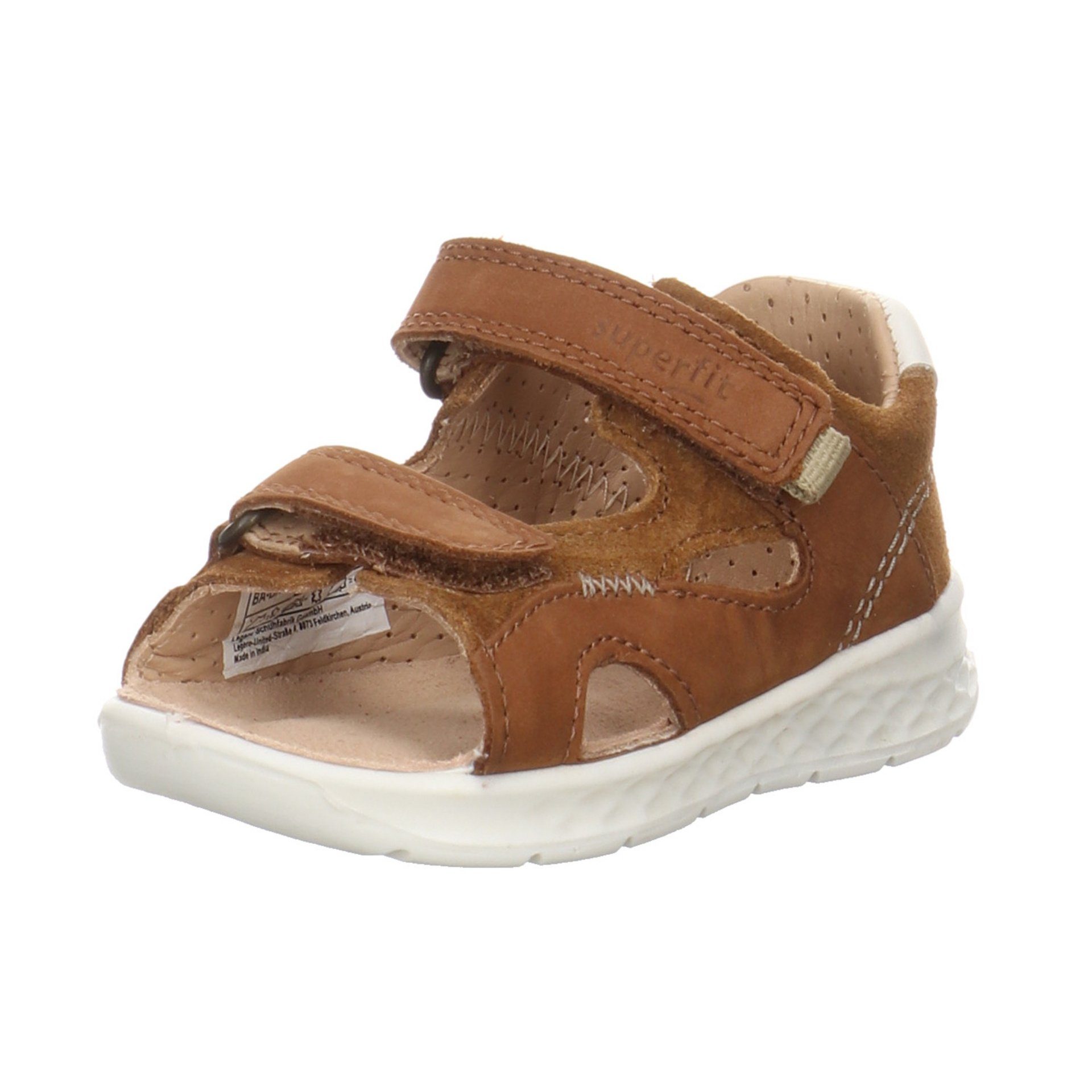 Lagoon Sandalen Lederkombination Schuhe Jungen Sandale BRAUN/BEIGE Superfit Sandale Kinderschuhe