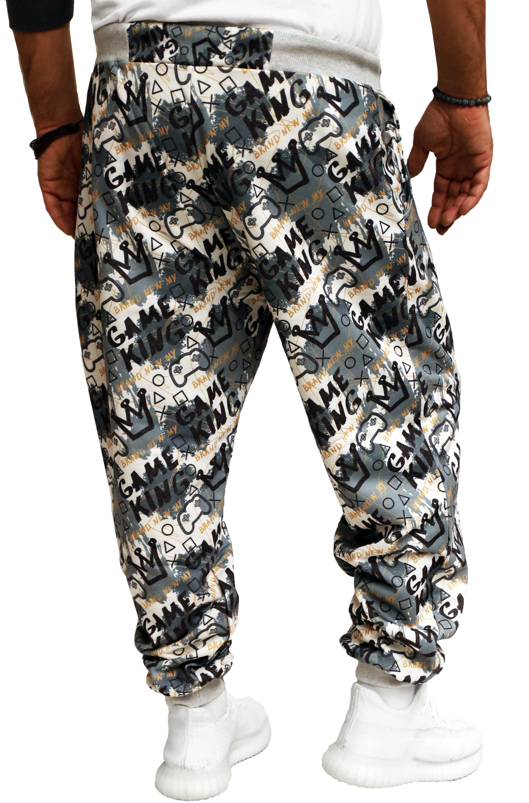 RMK Jogginghose Herren lockere Trainingshose Sport Hose Baggy Loose Fit Kin günstig online kaufen