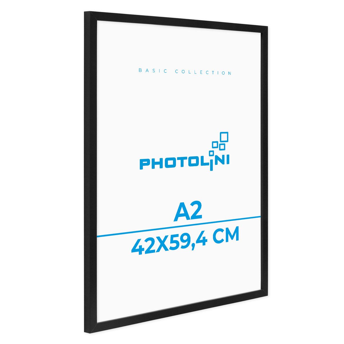 PHOTOLINI Bilderrahmen Poster-Einzelrahmen Modern Schmal günstig online kaufen