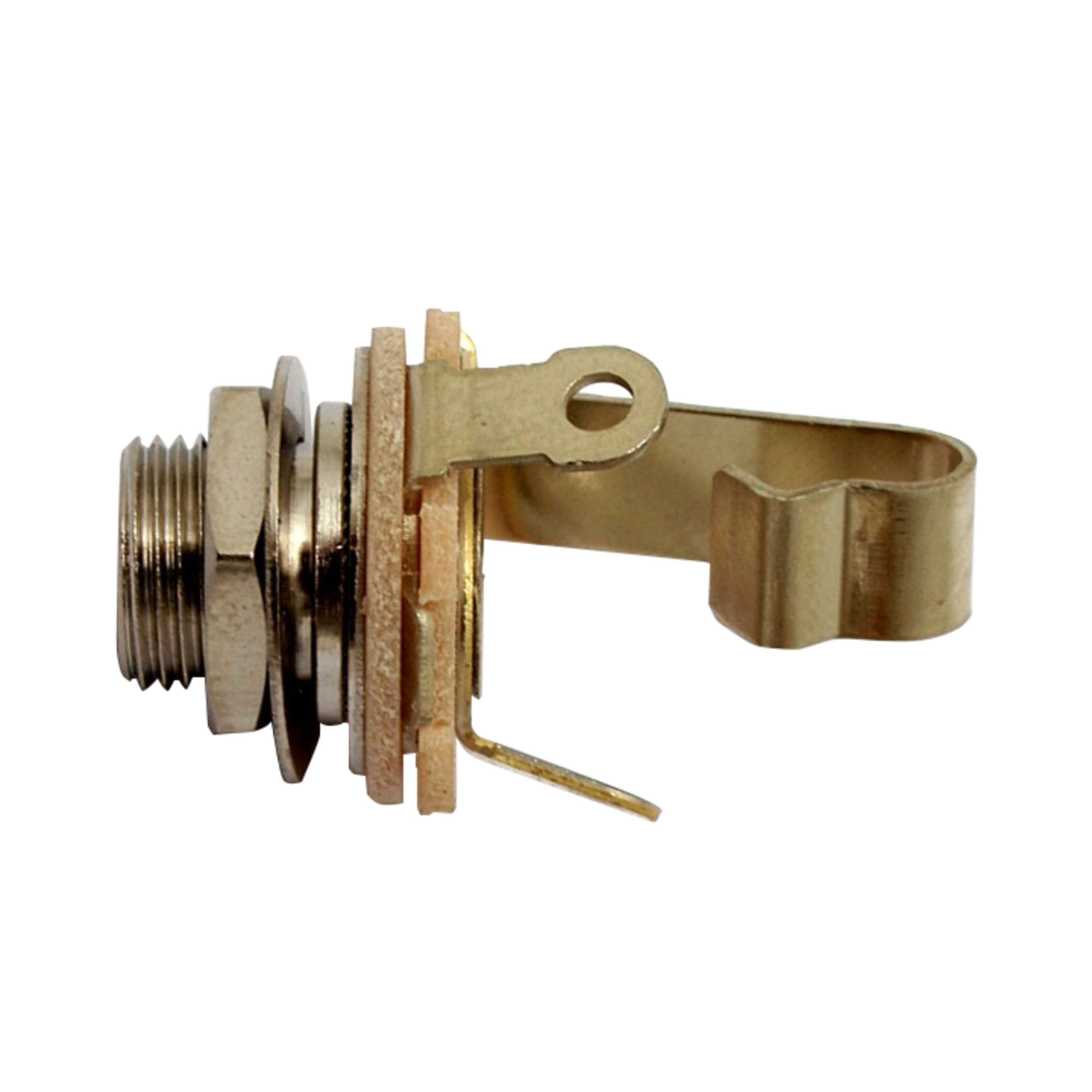 Göldo E-Gitarre, ersatzteile für Gitarren, Diverse Ersatzteile, Buchse Switchcraft US mono offene Bauweise - Gitarren Ersatzteil