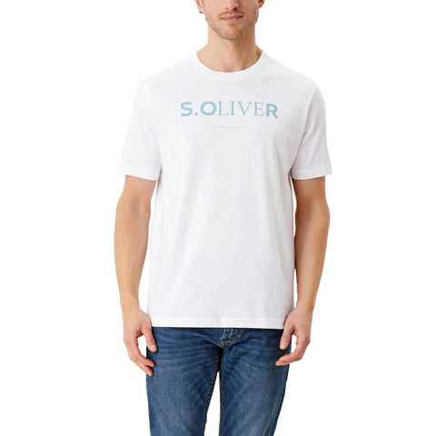 s.Oliver T-Shirt mit Frontlogoprint