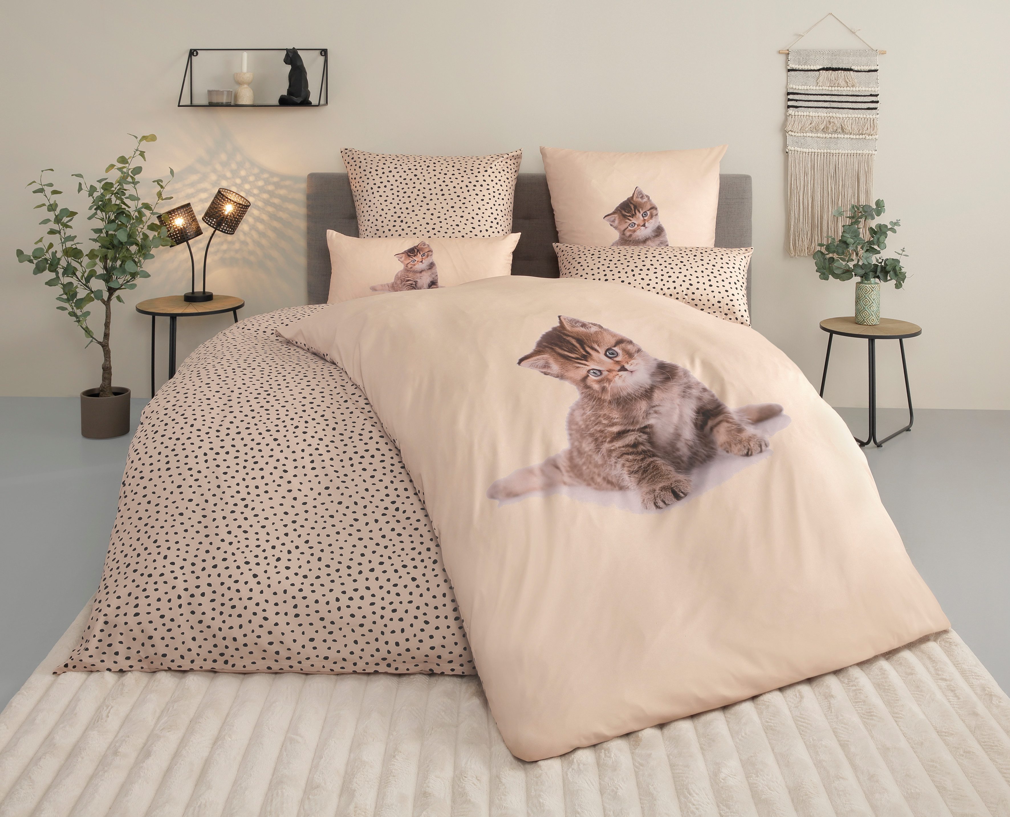 OTTO home Bettwäsche Lyki, Microfaser, 2 günstig online kaufen