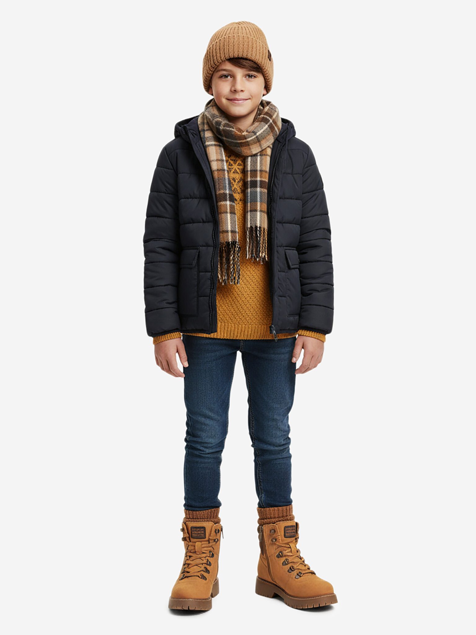 G-STAR G Star Raw Boots Boy Braun G-STAR RAW-CEO- BI12-XAVIER-05 Camel Bootsschuh