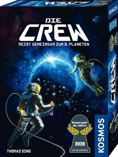 Kosmos Spiel, Kartenspiel »Die Crew - Auf der Suche nach dem 9. Planeten«, Made in Europe