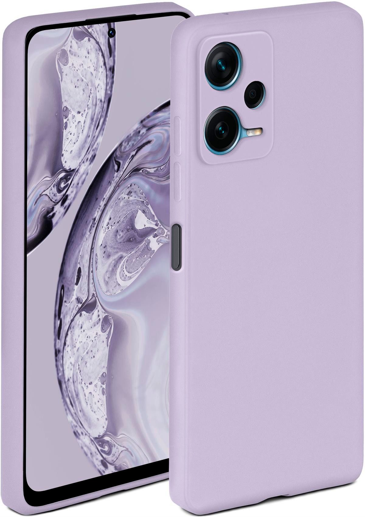 ONEFLOW Handyhülle ONEFLOW® Soft Case für Xiaomi Redmi Note 12 Pro+ 5G, Hülle aus Silikon, Back Cover mit Kameraschutz, weiche Silikonhülle