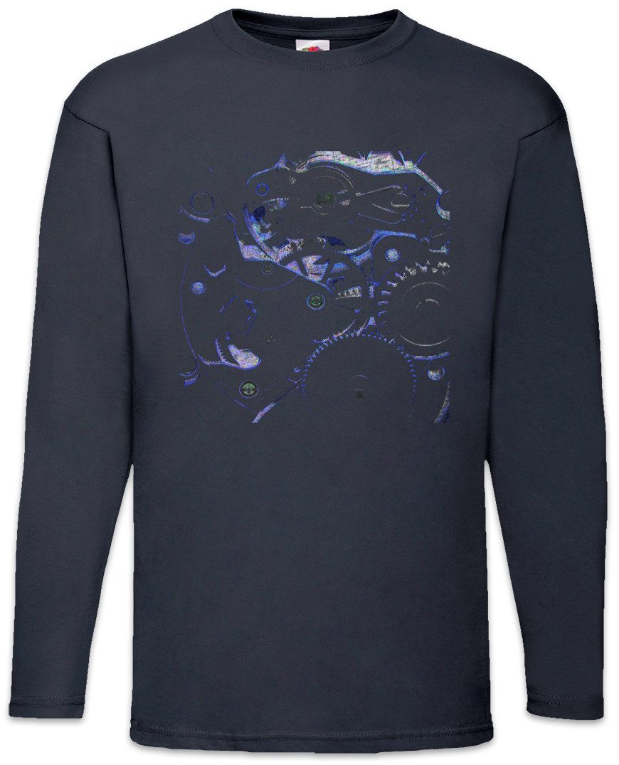 Langarmshirt Uhrwerk III Langarm T-Shirt Uhr Uhrmacher Clockwork Uhren Watch