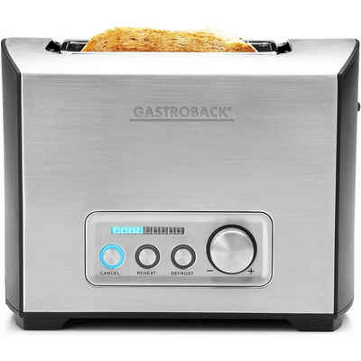 Gastroback Toaster 42397 - Toaster - edelstahl, 950 W