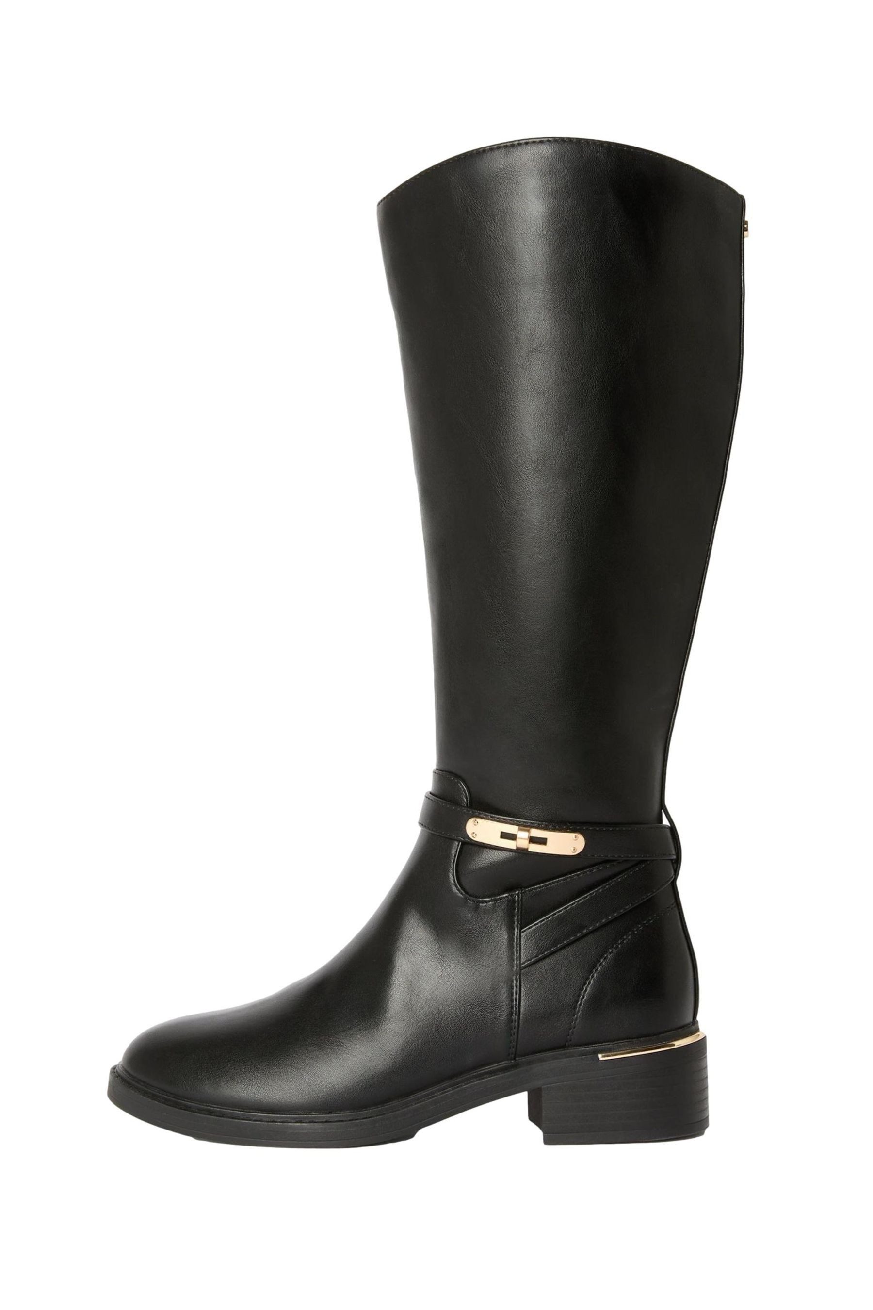Lipsy Hochschaft-Reiterstiefel aus Kunstleder Stiefel