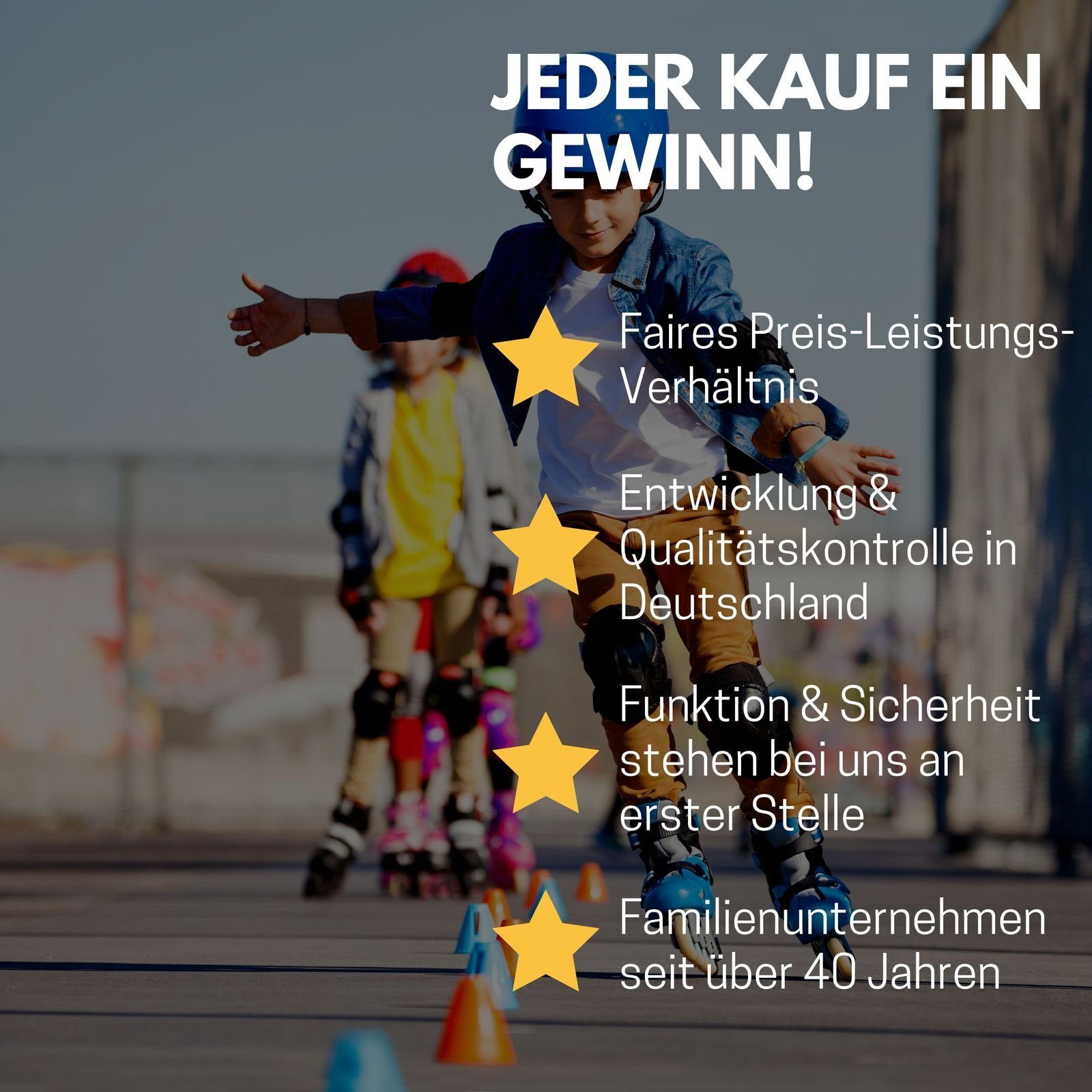 Best Sporting Schlittschuhe Inline Skates Kinder I Rollschuhe größenverstellbar