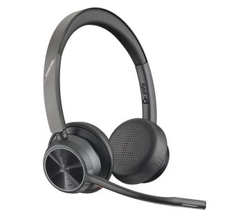 Poly BT Headset Voyager 4320 USB-A/C Teams Wireless-Headset (Noise-Cancelling, Bluetooth, Noise-Cancelling)