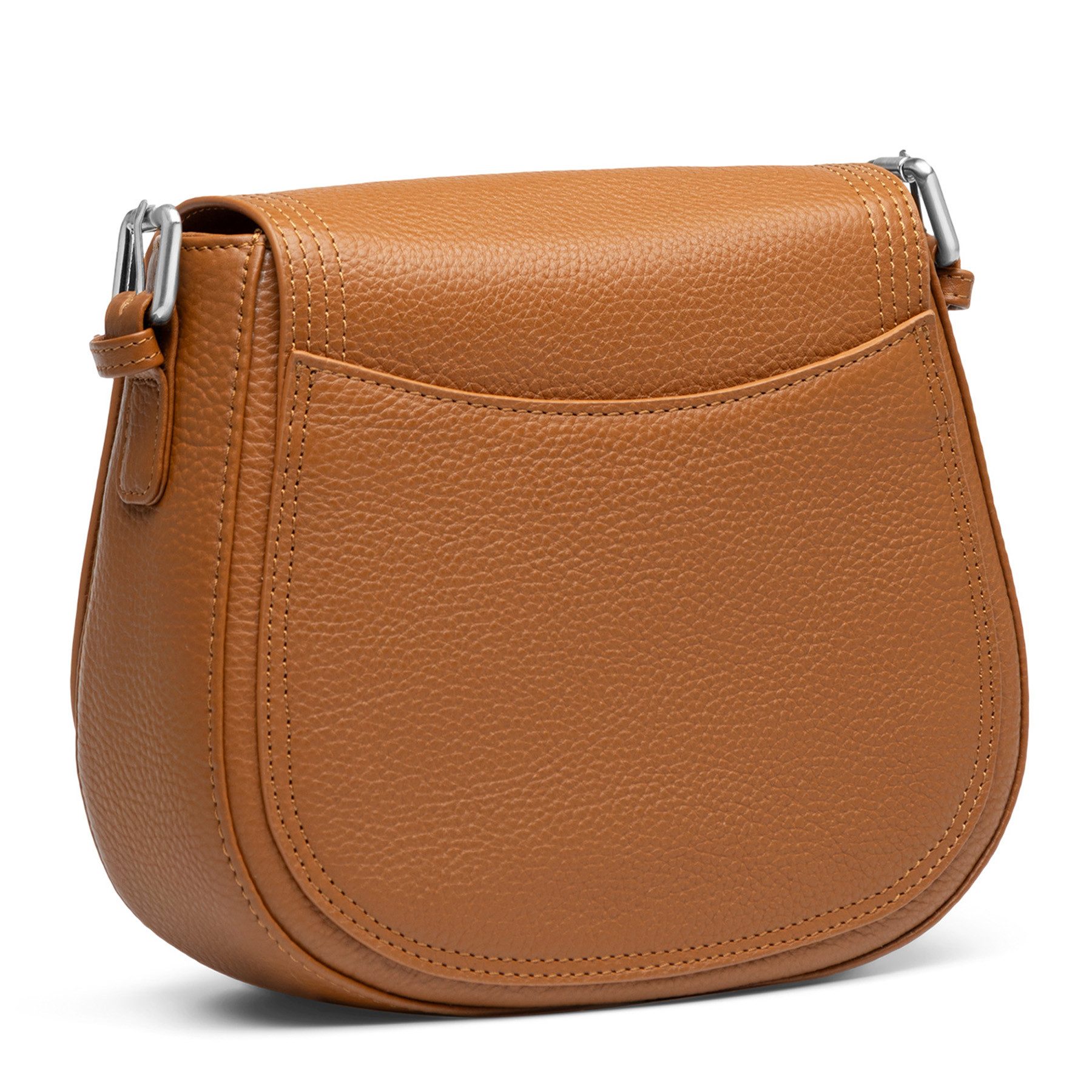 FEYNSINN Rucksack echt Leder Crossbody Damen Schultertasche & Umhängetasche verstellbar, 2in1 Crossbody, Schultertasche mit Reißverschluss Leder Damen braun