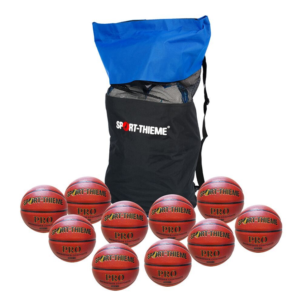 Sport-Thieme Basketball Basketball-Set Pro, Matchbälle für den Indoor-Einsatz
