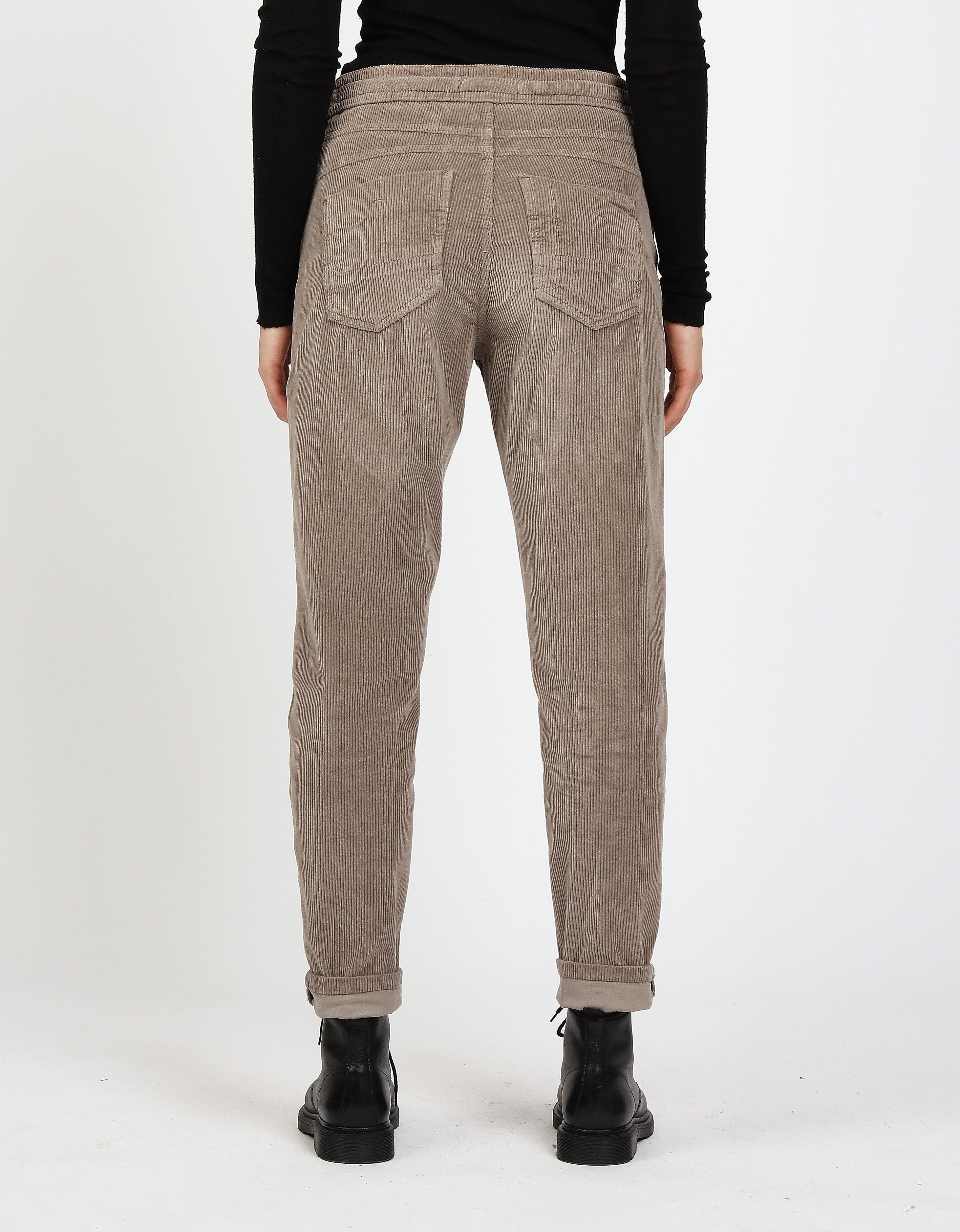 GANG Cordhose 94AMELIE JOGGER mit Tunnelzug am Bund günstig online kaufen