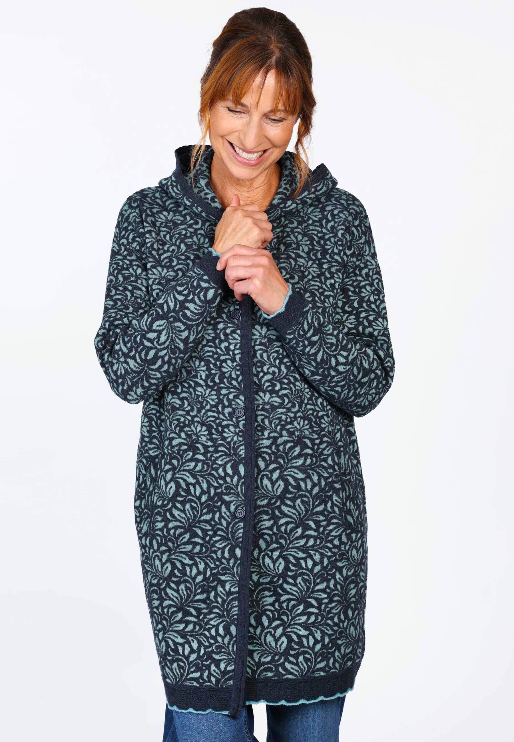 Sorgenfri Sylt Strickmantel Hedje