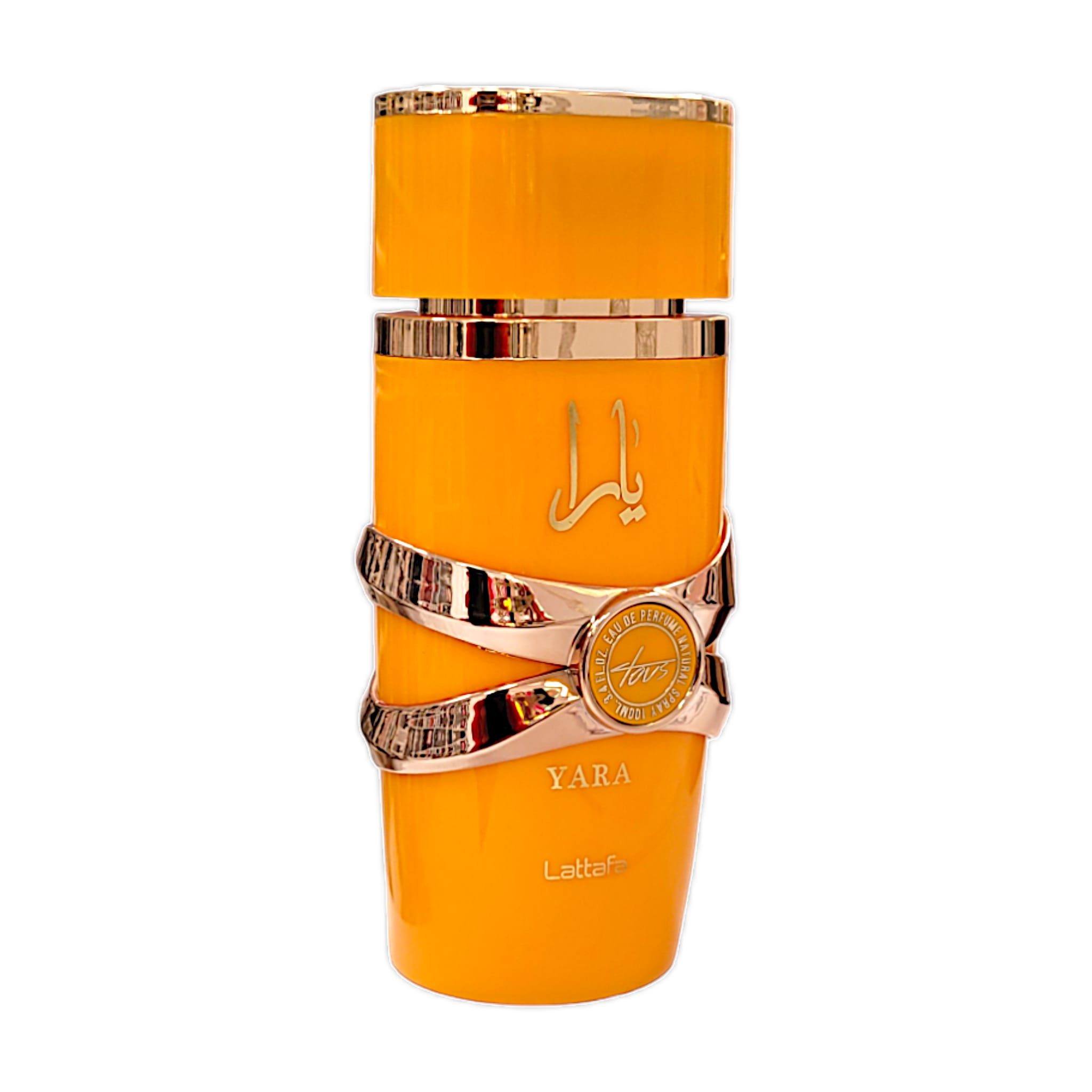 Lattafa Duft-Set Parfum Yara Tous Eau de Parfum + Parfümzerstäuber (leer) Set