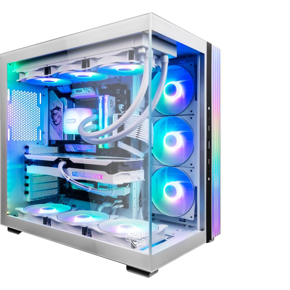ONE GAMING High End Gaming PC IN114 Gaming-PC (Intel Core i7 14700KF, GeForce RTX 5070 Ti, 32 GB RAM, 2000 GB SSD, Wasserkühlung)