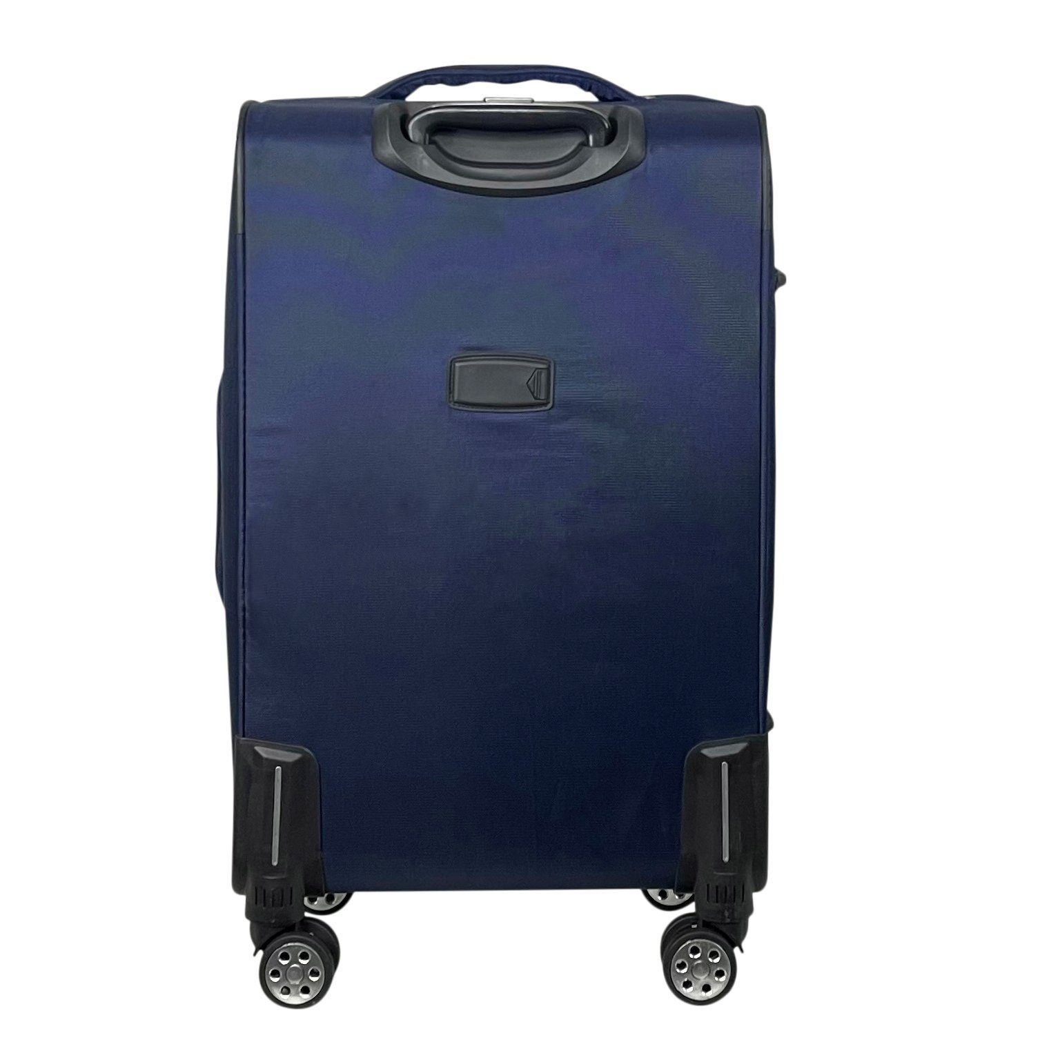 Stoffkoffer MTB Blau Reisekoffer (M/L/XL/XXL/Set) Zwillingsrollen Koffer erweiterbar
