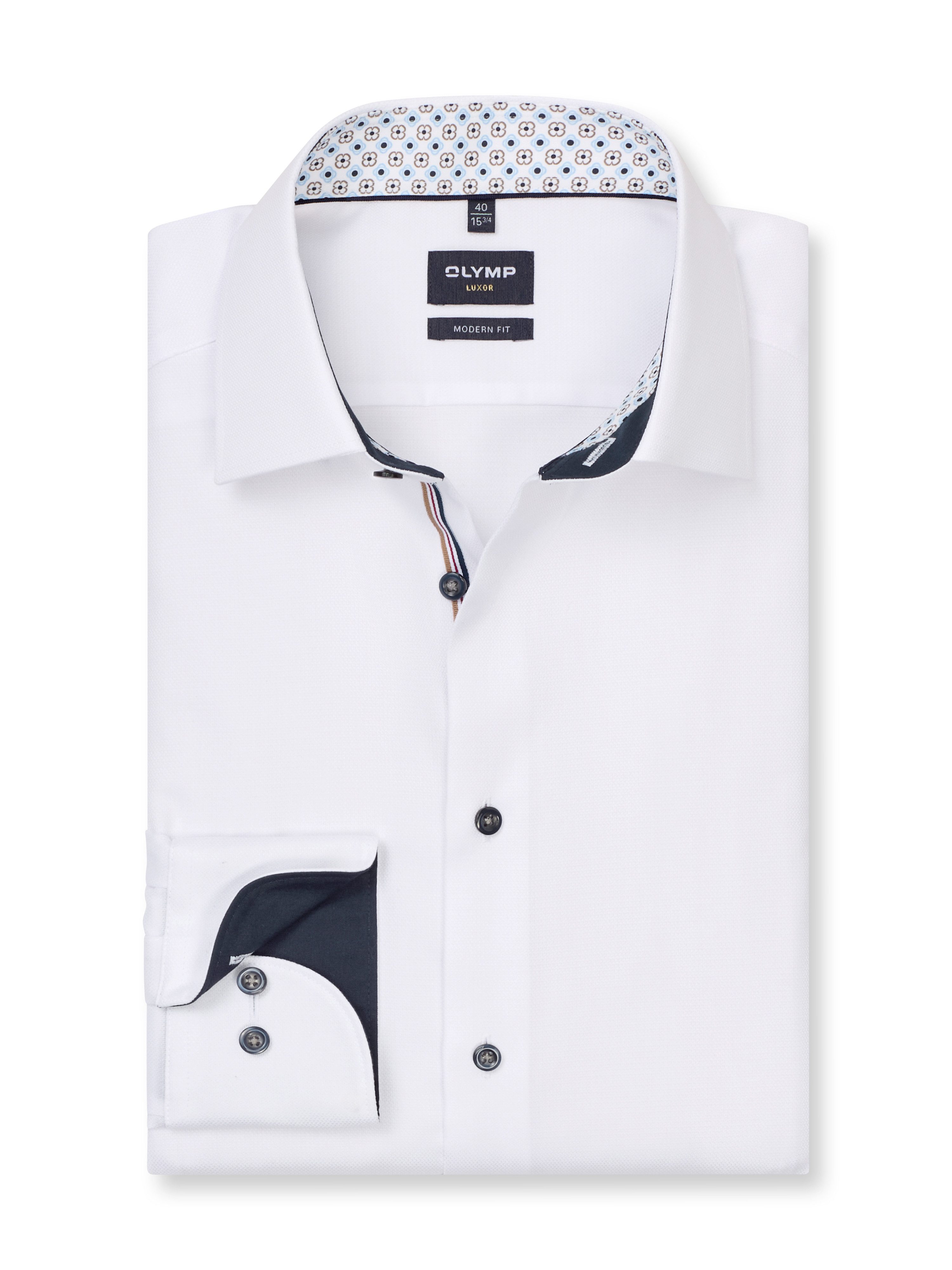 OLYMP Langarmhemd Luxor 24/Seven Businesshemd, New-Kentkragen, modern fit günstig online kaufen