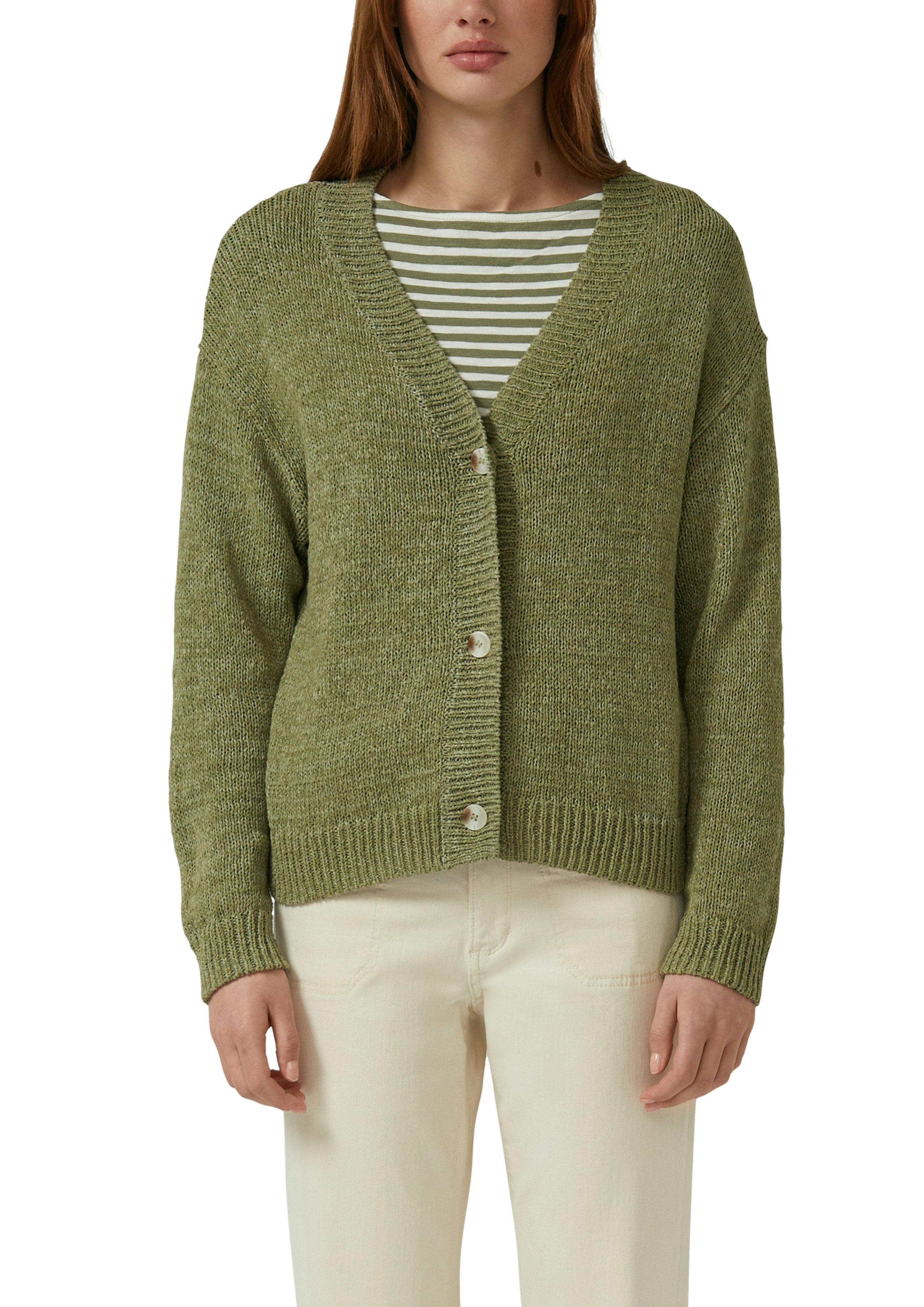 s.Oliver Strickjacke mit V-Ausschnitt