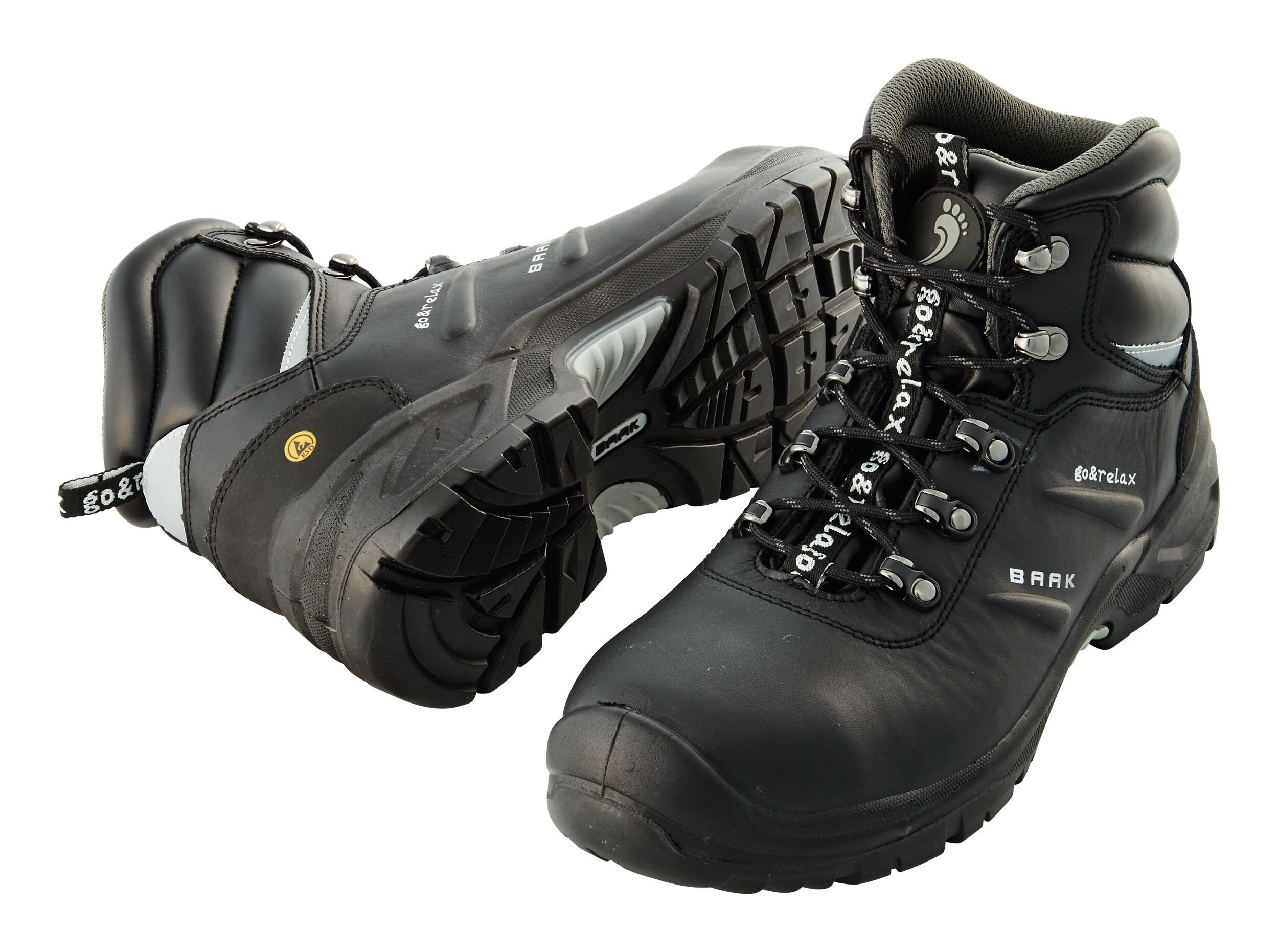 Baak Industrial Stiefel Schnürstiefel Harrison 7316 XW, S3 SRC ESD, Größe 39
