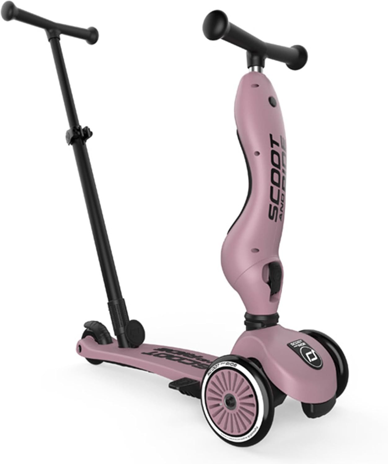 Scoot and Ride Dreiradscooter Highwaykick 1 Push and Go Kinderroller mit Sitz 2in1 Laufrad