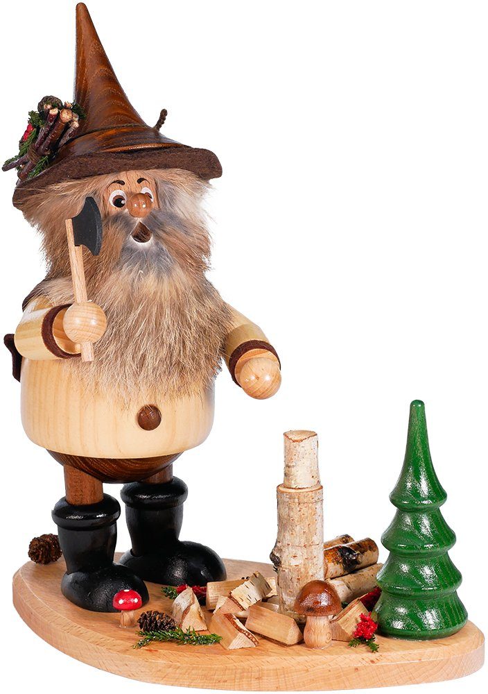 DWU - Drechselwerkstatt Uhlig Räuchermännchen Räuchermann Waldwichtel Holzhacker