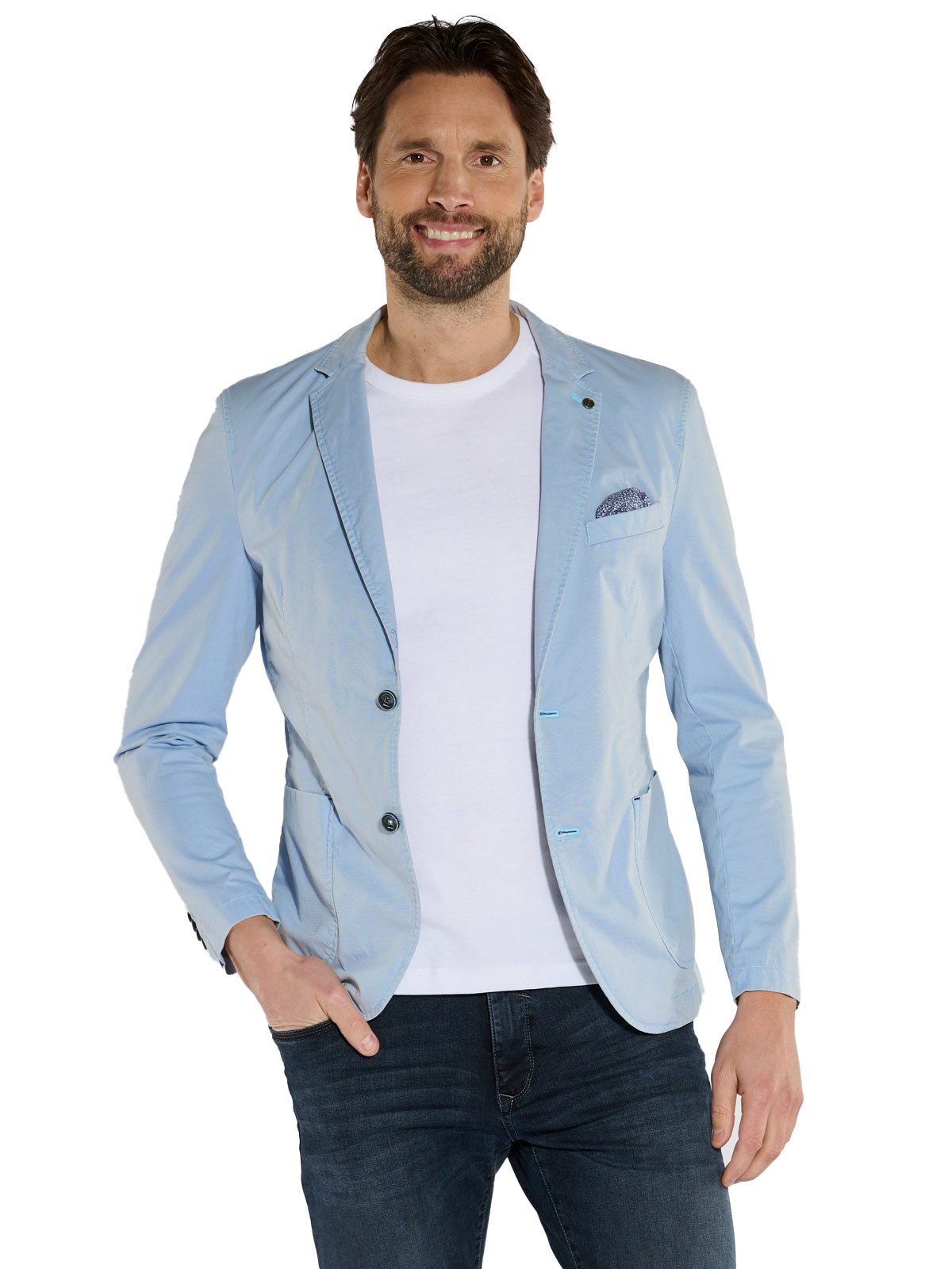 Engbers Sakko Herren Freizeit-Sakko slim fit, Hellblau günstig online kaufen