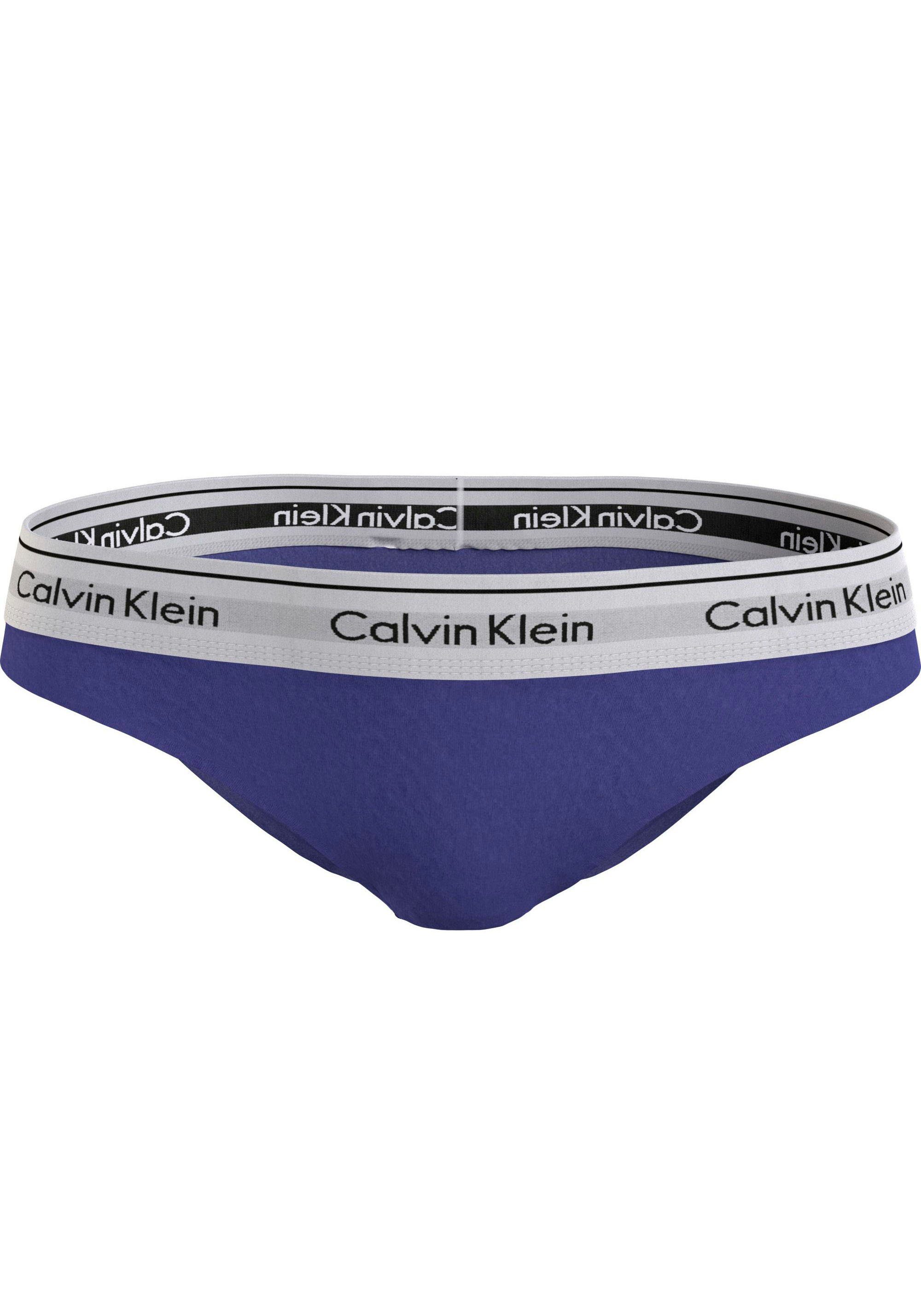 am ultimativem Underwear Look Calvin Sportiver Bikinislip mit BIKINI CK-Logo Klein Tragekomfort mit Bund,