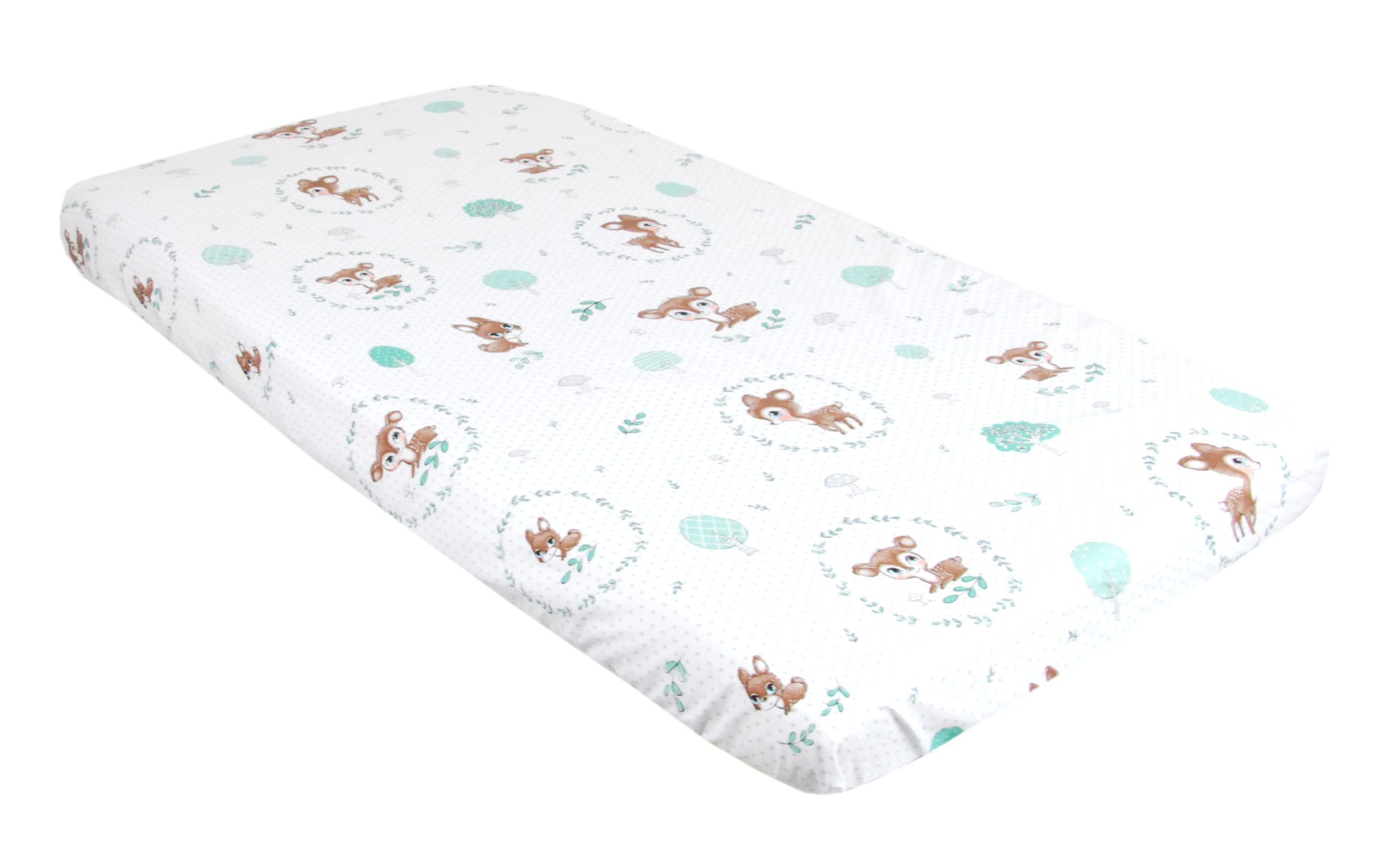 BabyLux Spannbettlaken BABYLUX SPANNBETTLAKEN 60x120 cm Spannbetttuch Baumw günstig online kaufen