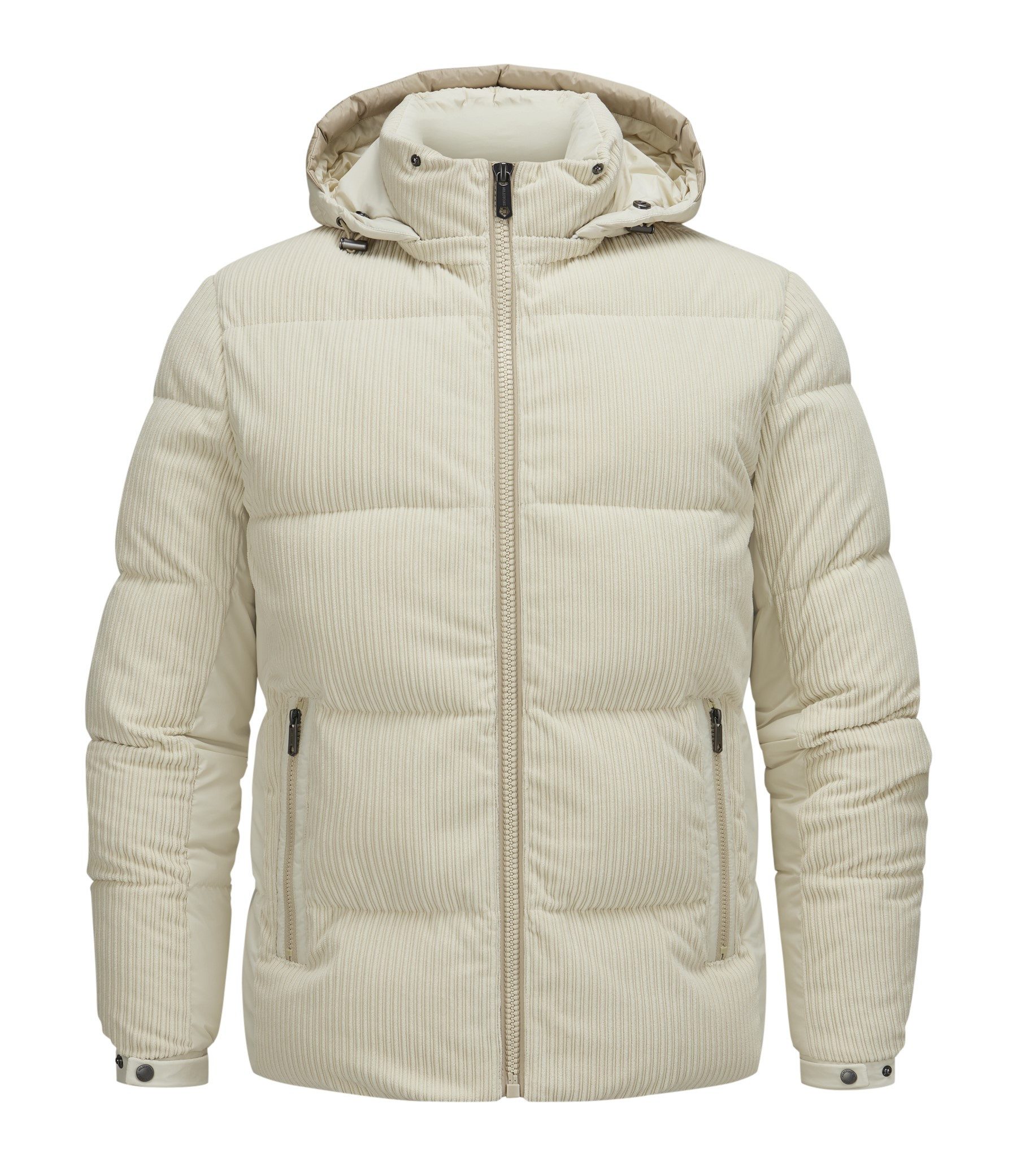 Milestone Steppjacke MSCordoba im Materialmix aus samtiger Cord-Qualität mi günstig online kaufen