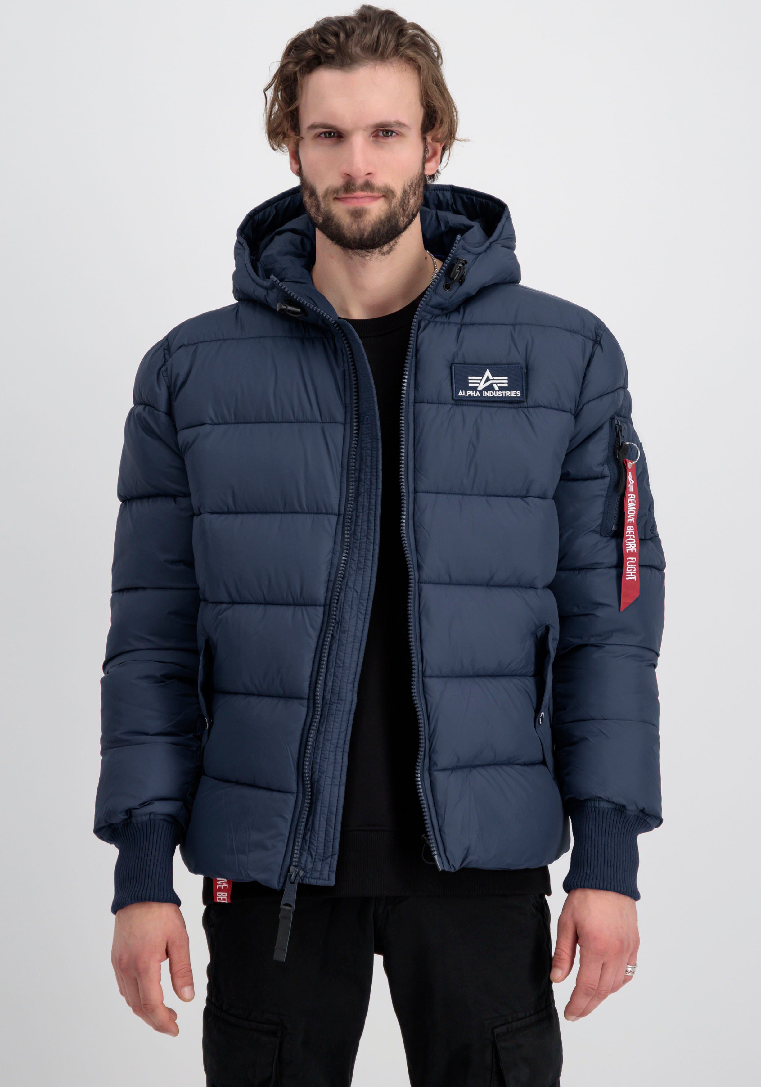 Alpha Industries Steppjacke Hooded Puffer Alpha FD Kunstfaser, regular fit günstig online kaufen