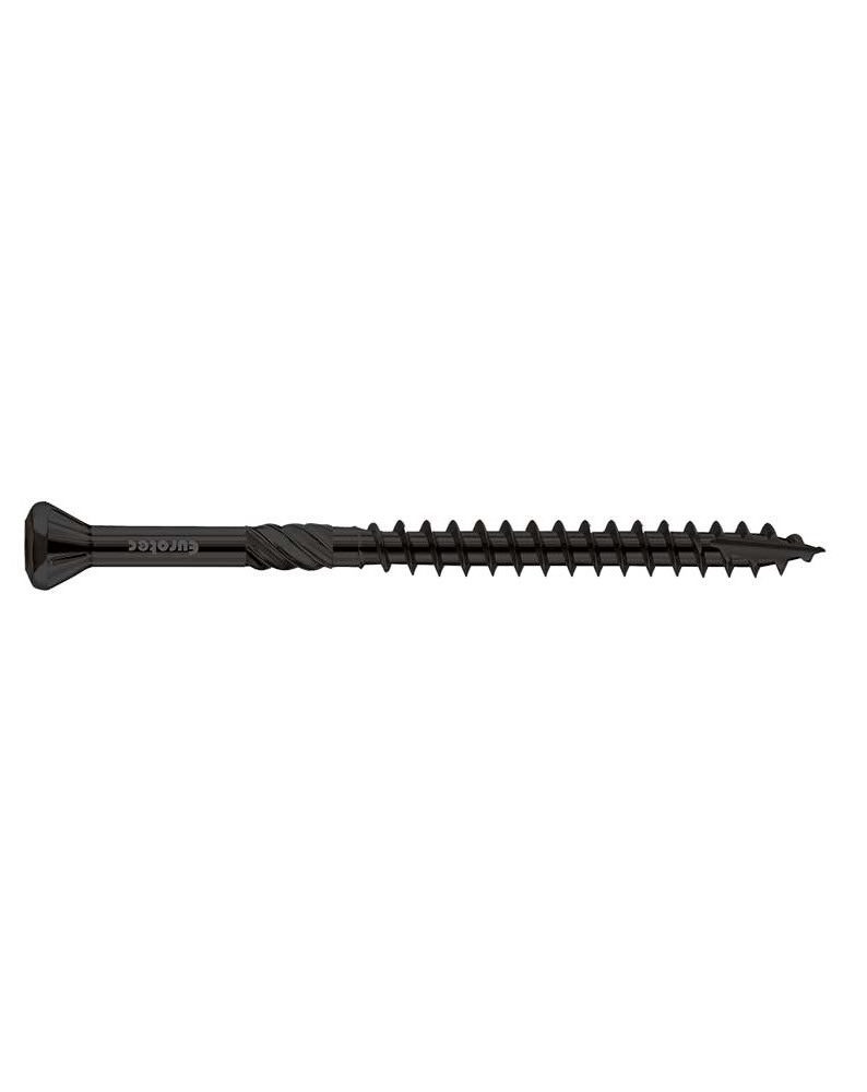 Eurotec Schraube Hapatec, Edelstahl gehärtet schwarz, Zierkopf TX20, (200 St)