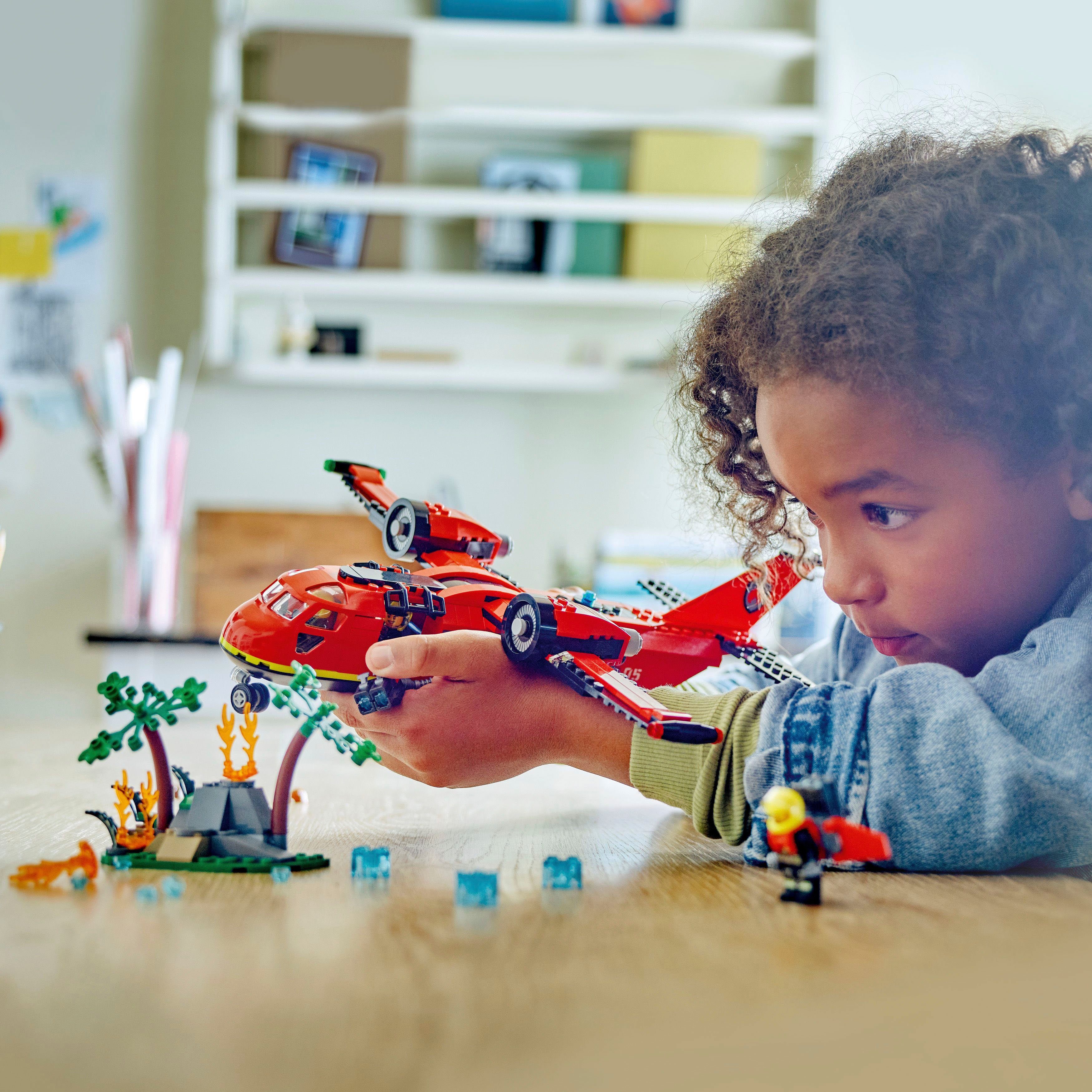 LEGO® Löschflugzeug (60413), LEGO City Konstruktionsspielsteine, günstig online kaufen