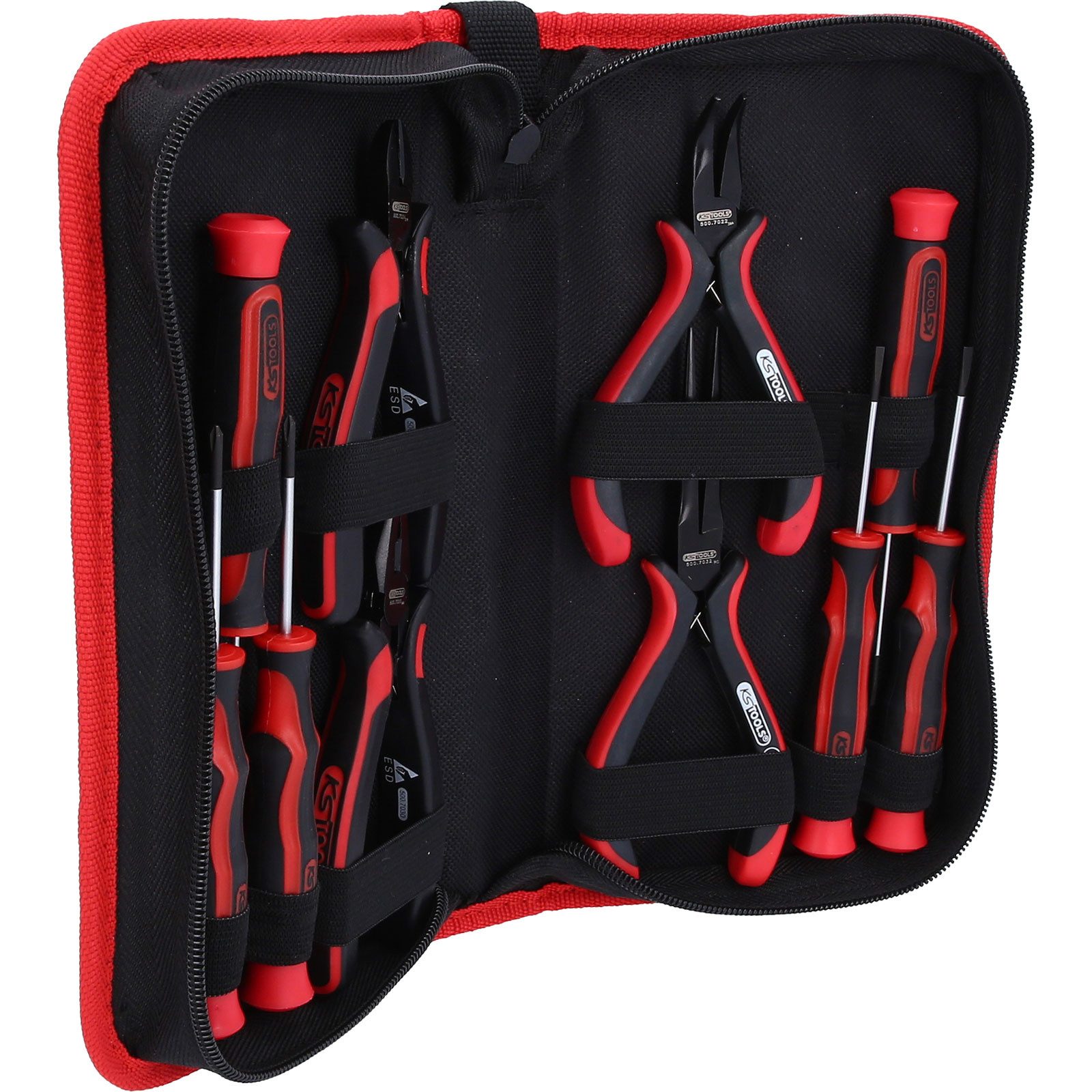 Thumbnail - KS Tools Seitenschneider KS TOOLS Feinmechanik-Werkzeug-Satz, 10-tlg - 500.7220
