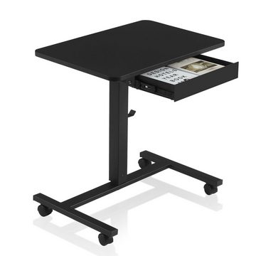 Makika Schreibtisch Stehpult / Laptoptisch höhenverstellbar mit Rollen
