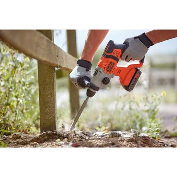 Black & Decker Akku-Meißelhammer Akku-Kombihammer BCD900B, 18Volt