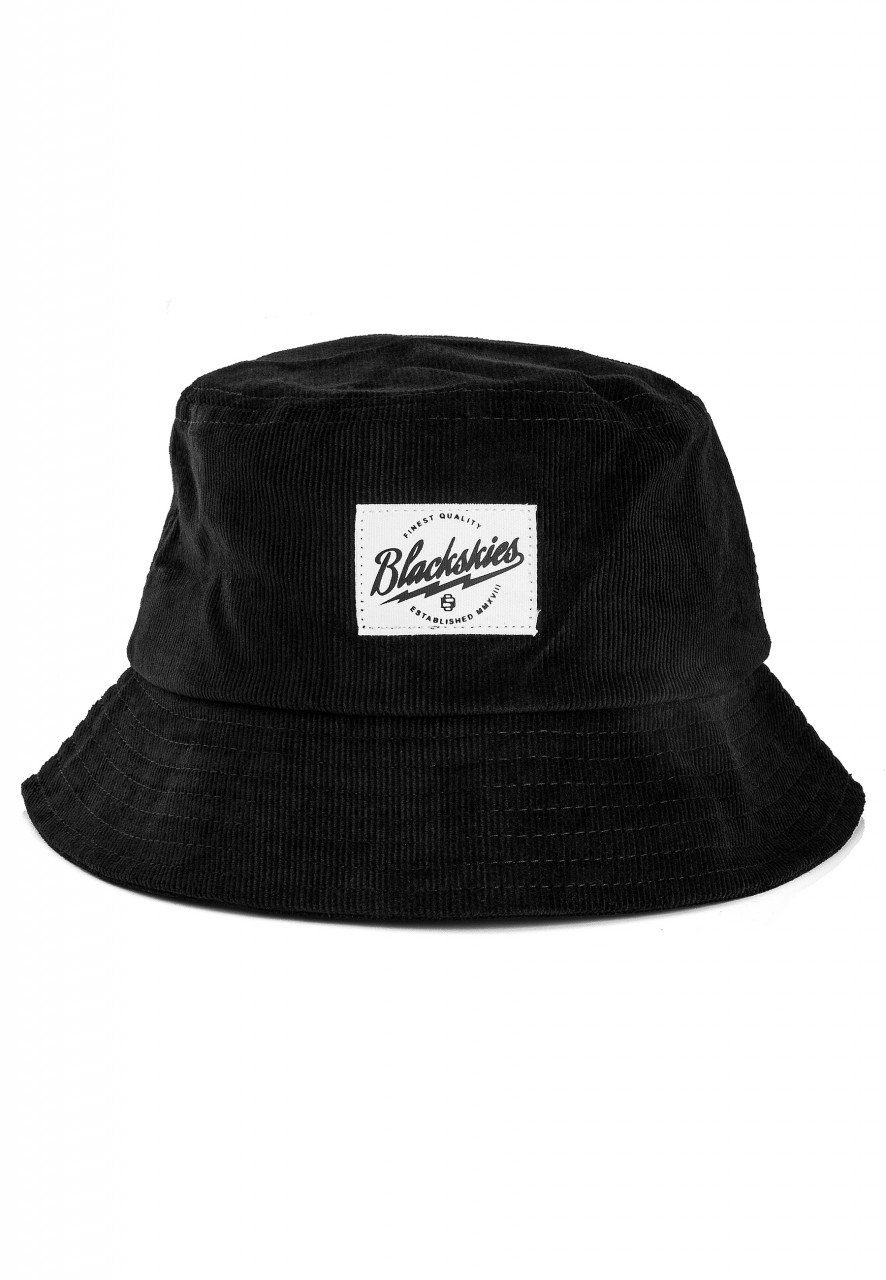 Blackskies Sonnenhut Kord Ebony Bucket Hat