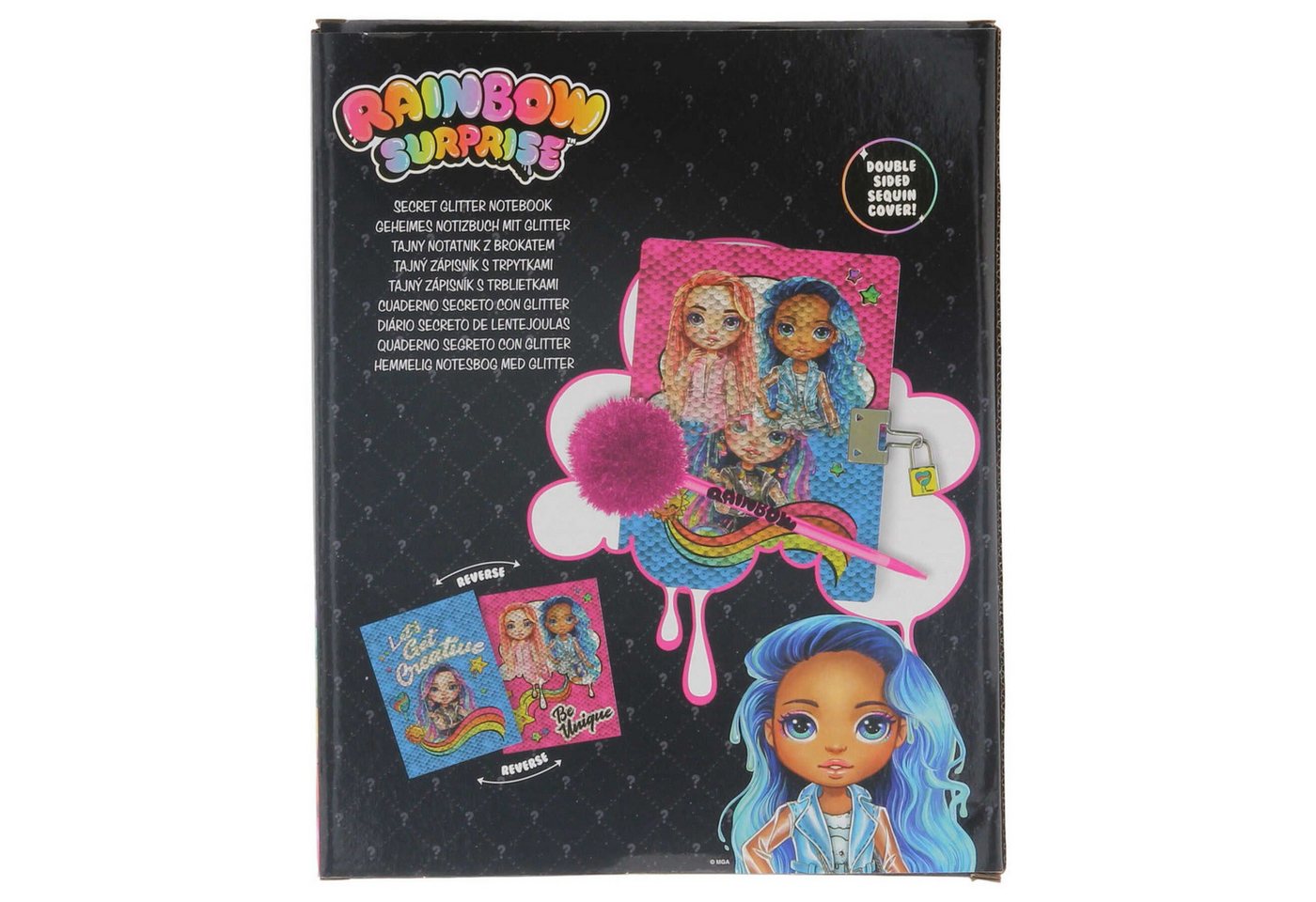 Thumbnail - Rainbow High Notizbuch Notizbuch Das geheime Tagebuch für kleine Entdecker