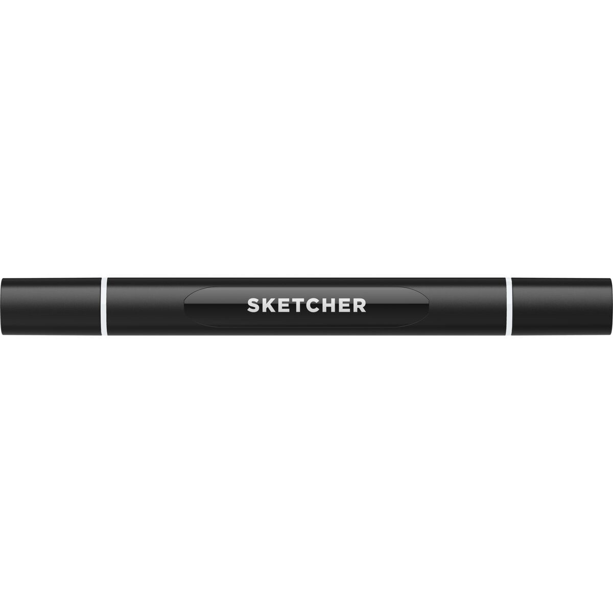 Filzstift Twinmarker Sketcher brush+chisel CG510 kaltgrau 1.