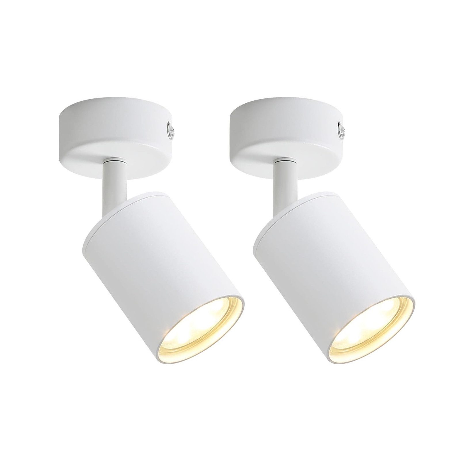 Nettlife Deckenstrahler Weiß Wohnzimmer 1/2/3/4/5/6 Flammig GU10 Deckenspot günstig online kaufen