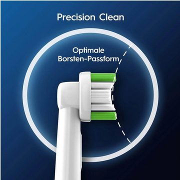 Oral-B Aufsteckbürsten Pro Precision Clean, X-Förmige Borsten + Neuste Technologie, 8 St. und 16 St.