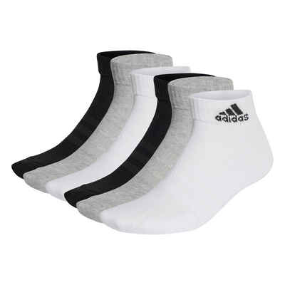 adidas Sportswear Kurzsocken Unisex Socken, 6er Pack - Linear Crew Cushioned