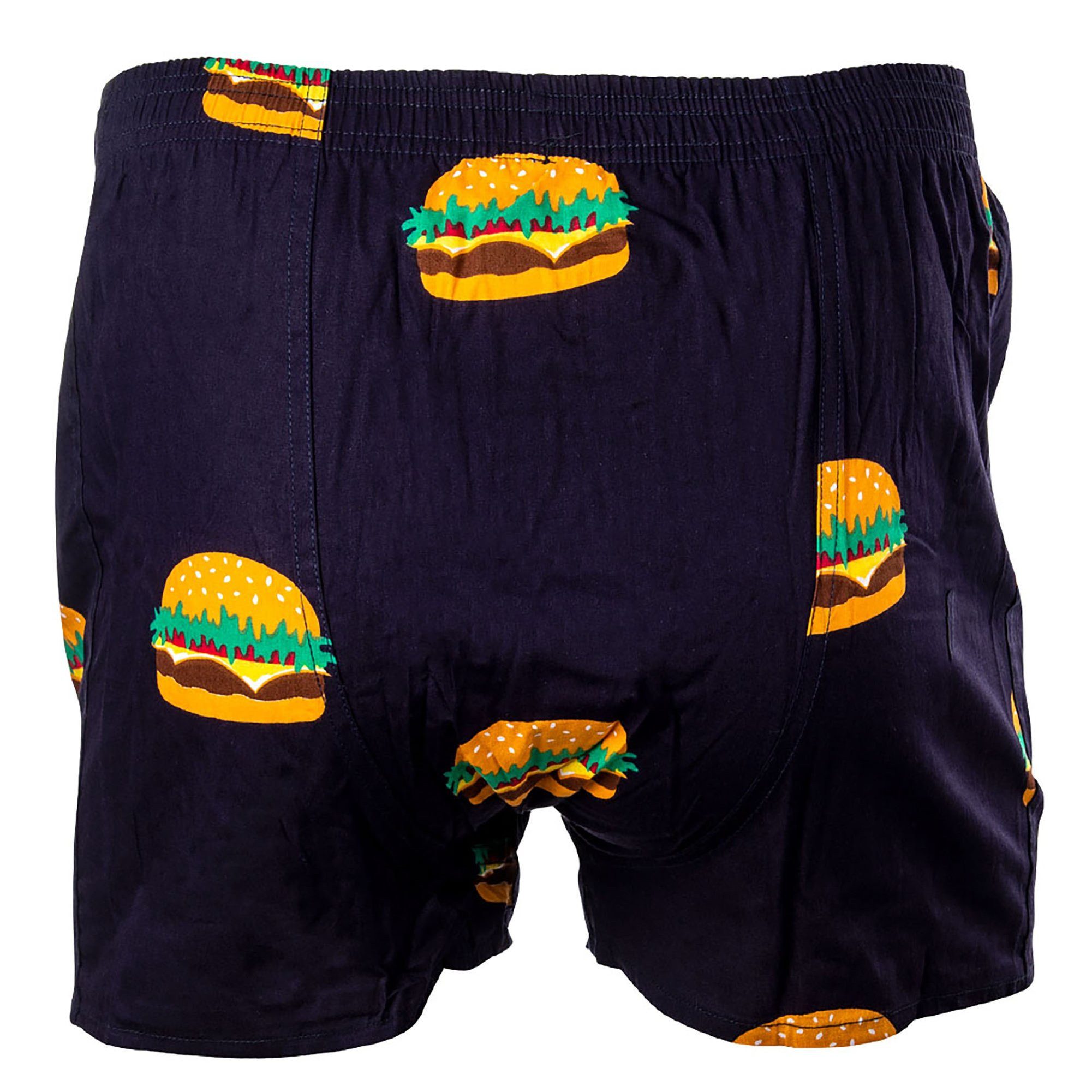 HAPPY SHORTS Boxershorts Herren Web-Boxershorts 3er Pack Baumwolle (Packung, 3er Pack)