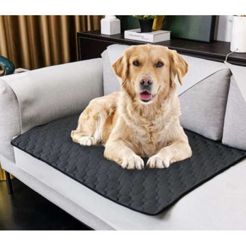 Purlov Hundetoilette Hunde Saugmatte 50x70cm - Hygienisch, Wiederverwendbar, Saugfähig, Starke Saugfähigkeit