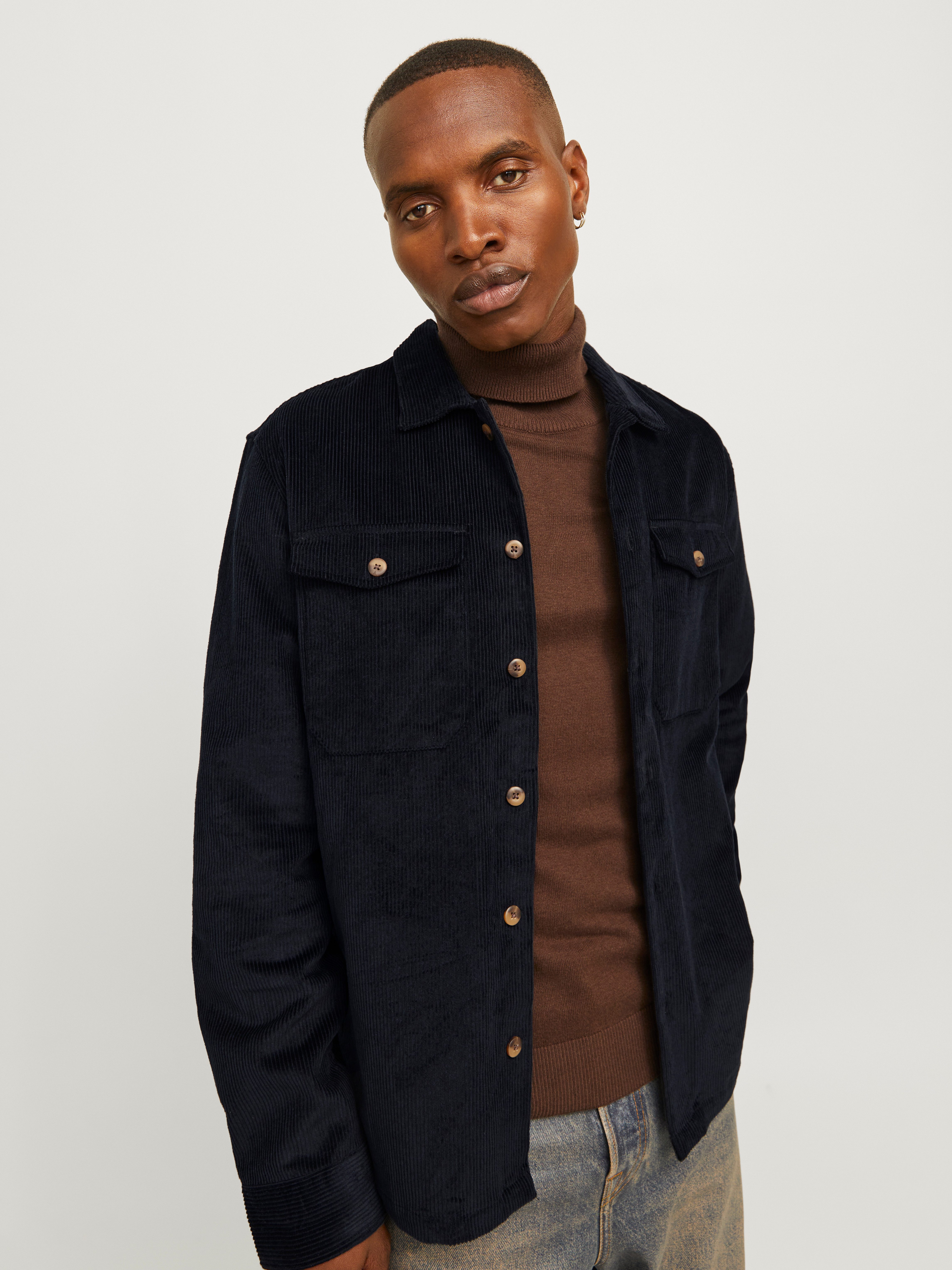 Jack & Jones Langarmhemd JJEEDDIE CORDUROY günstig online kaufen