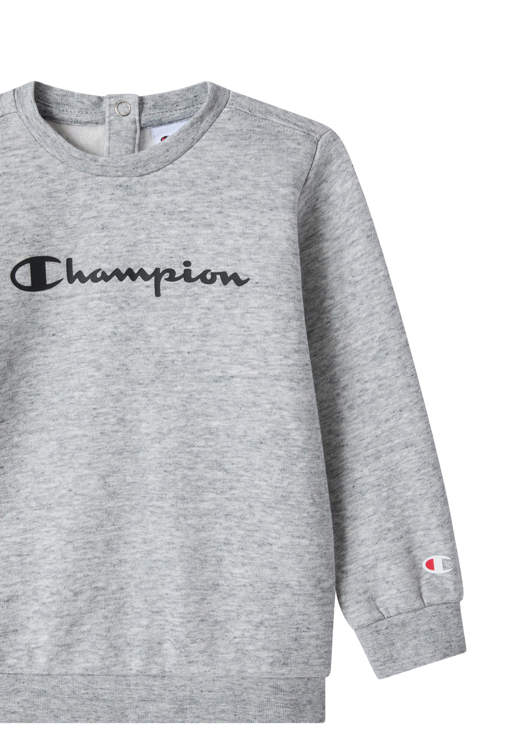 Champion Jogginganzug SPORTWEAR CREWNECK SWEATSUITS Standard Fit (2-tlg), für Babys, zweiteiliges Set, aus Baumwolle und Polyester